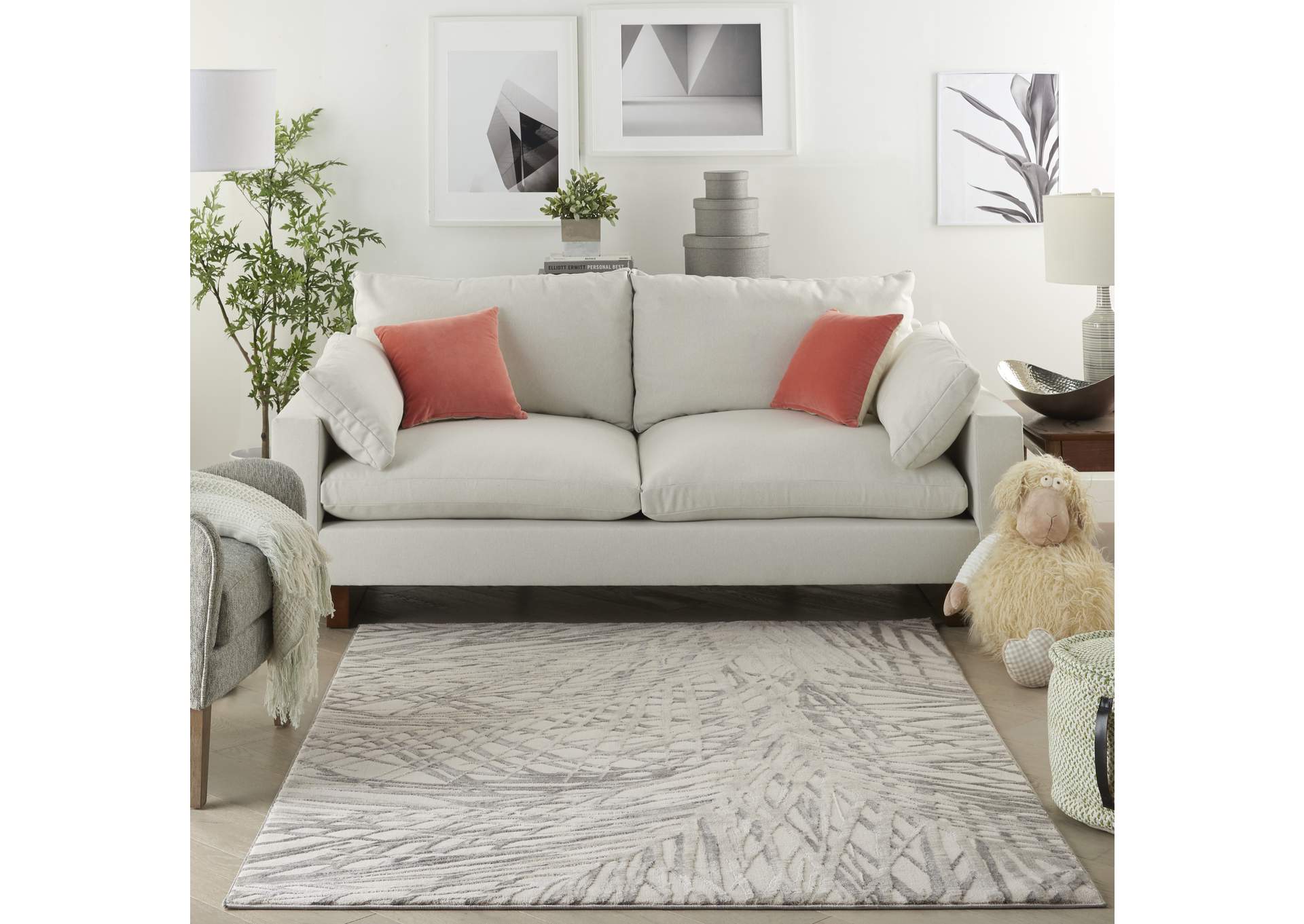 Nourison Rustic Textures 4' x 6' Area Rug,Nourison