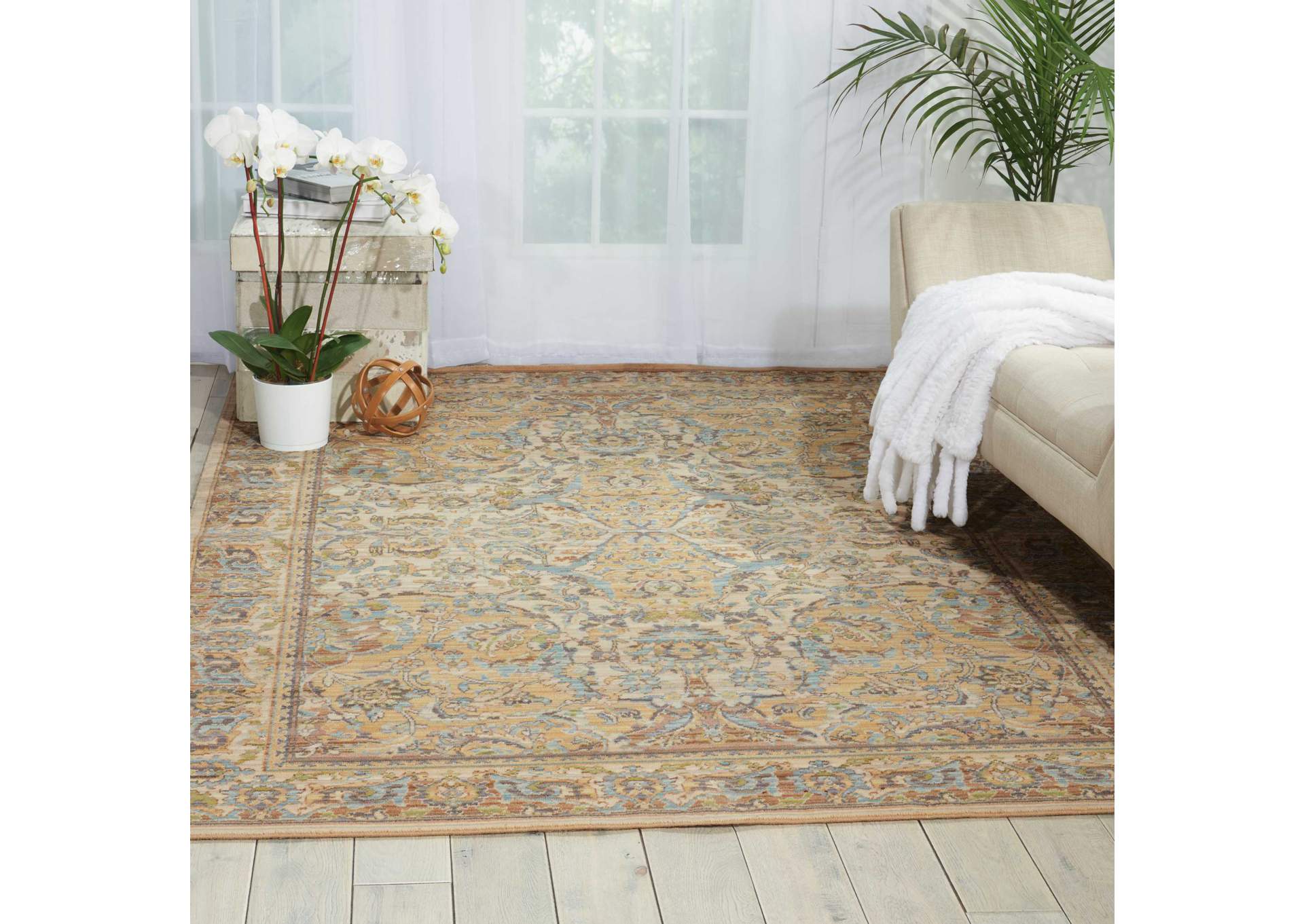 Nourison Timeless TML15 Beige 9'x12' Rug,Nourison