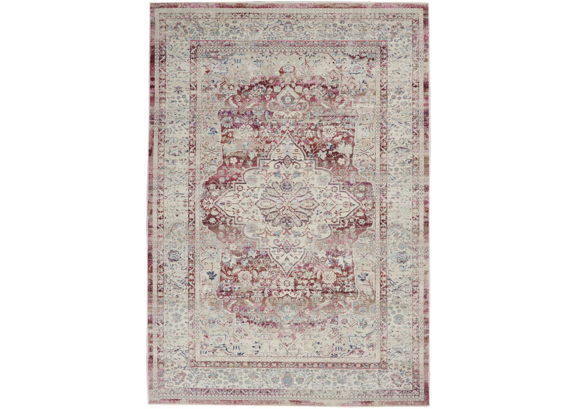 Nourison Vintage Kashan 4' x 6' Area Rug,Nourison