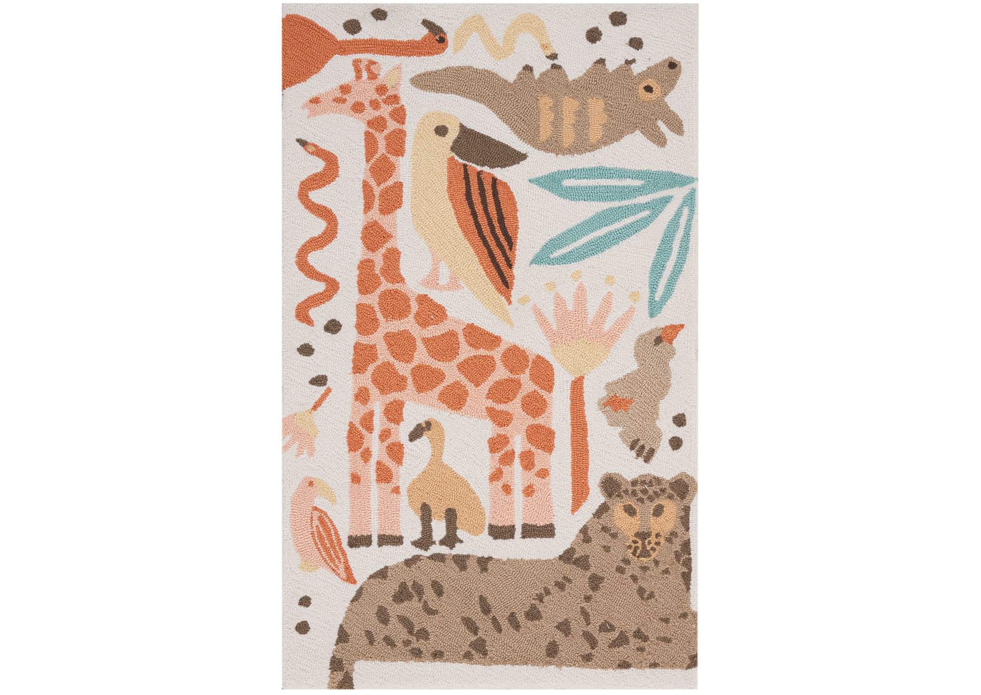 Nourison Bailey DS400 Earth Tones Kids Area Rug,Nourison