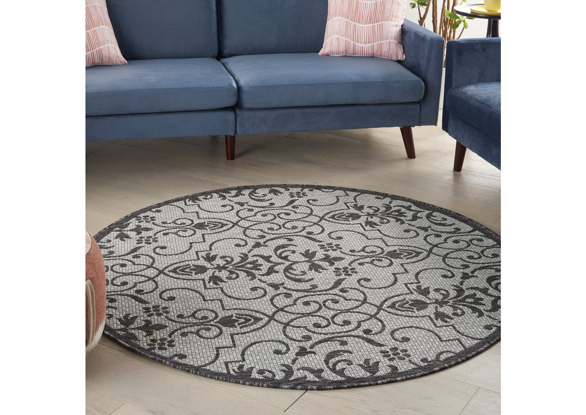Nourison Country Side 5' Round Area Rug,Nourison