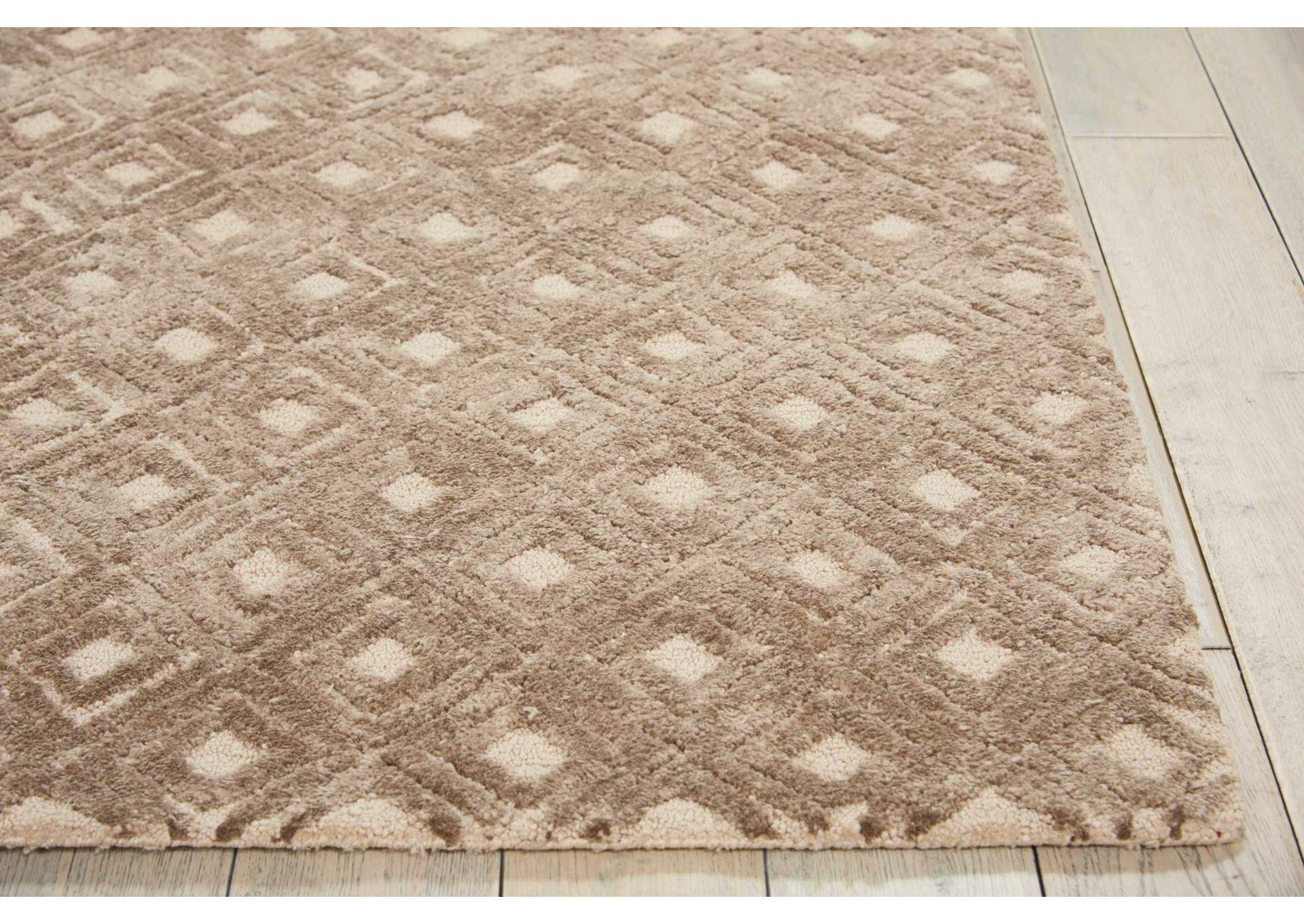 Nourison Deco Mod DEC02 Taupe 5'x7' Area Rug,Nourison