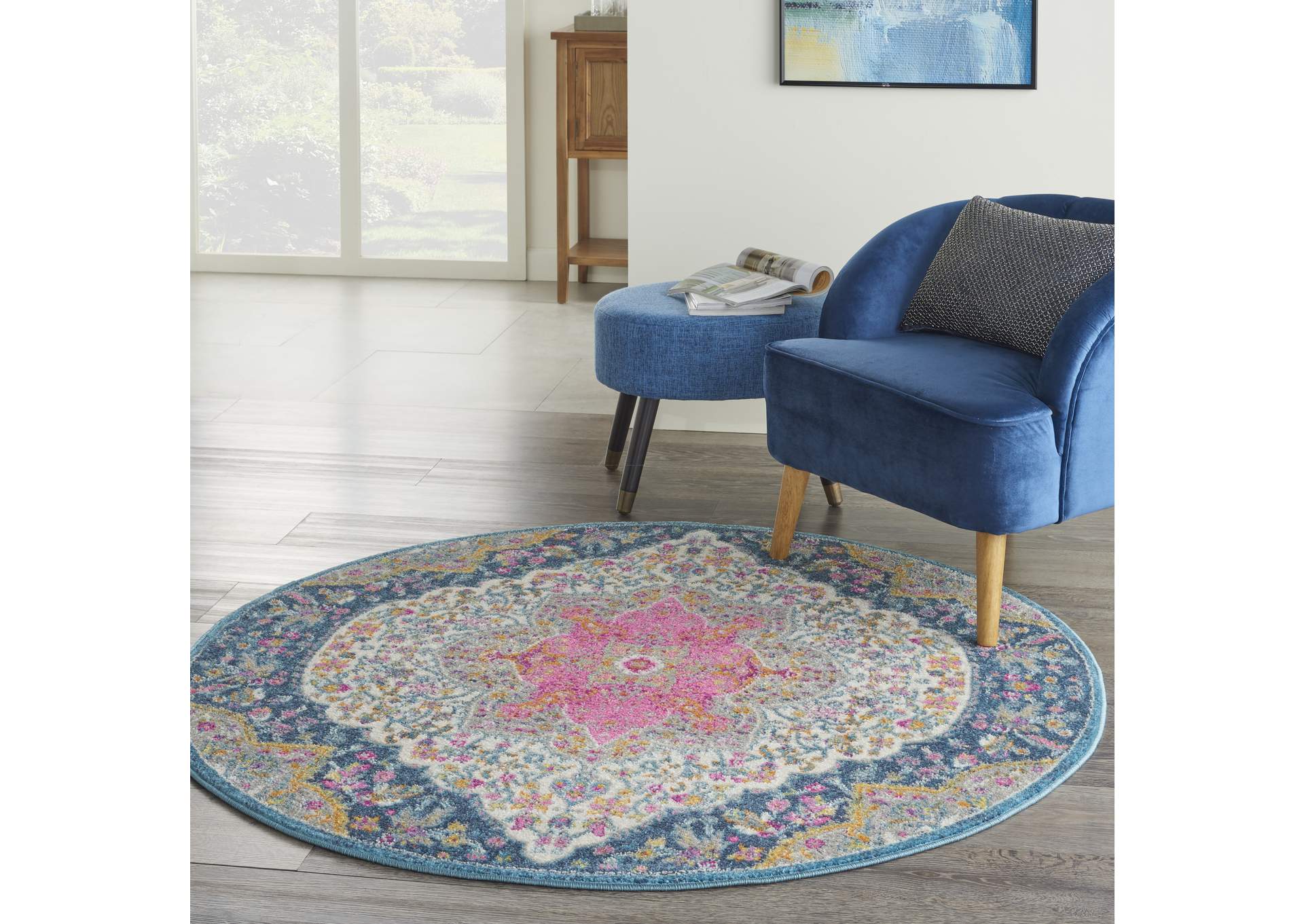 Nourison Passion 5' Round Area Rug,Nourison