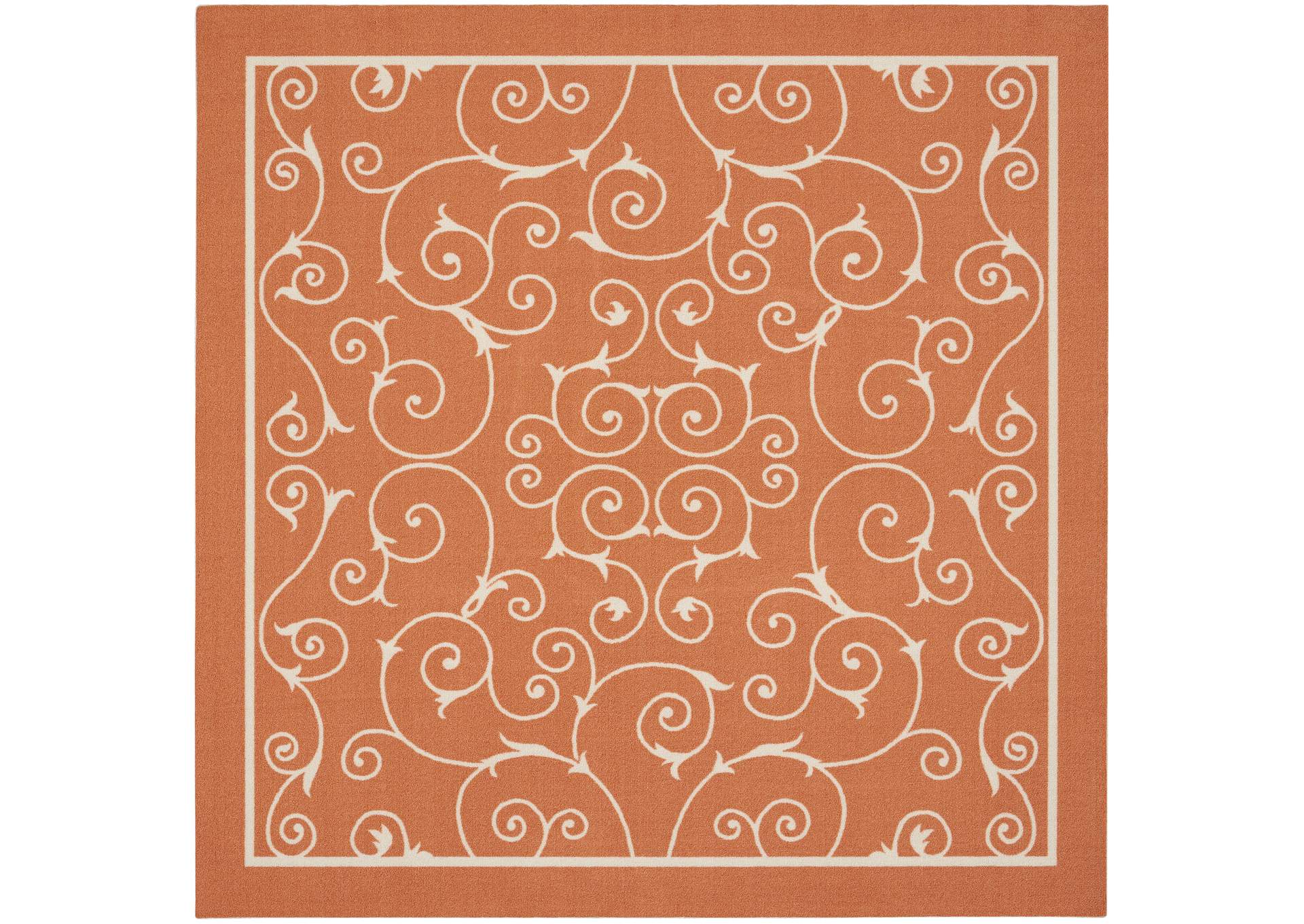 Nourison Home & Garden 5' Square Area Rug,Nourison