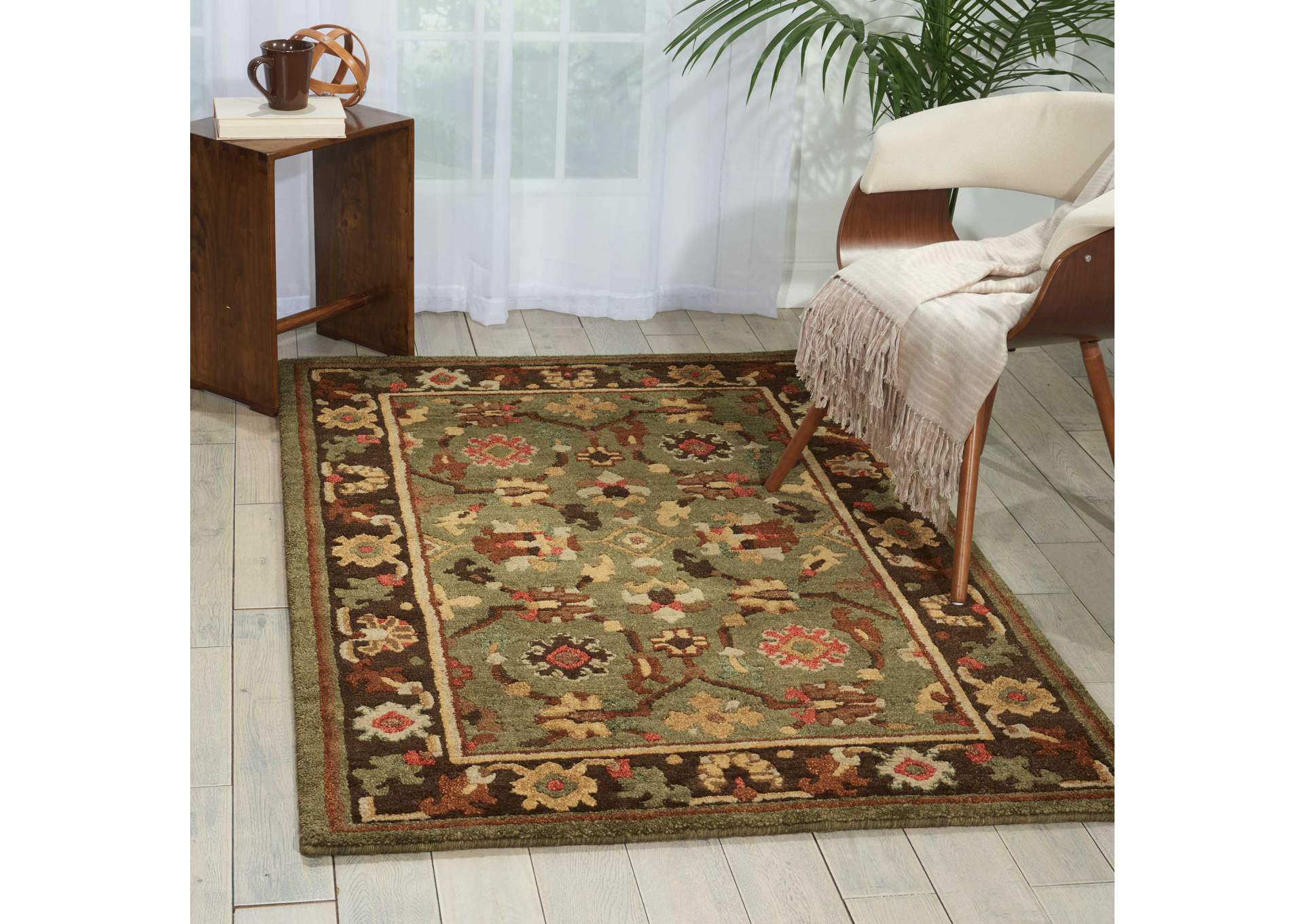 Nourison Tahoe TA10 Green 8'x10' Rug,Nourison