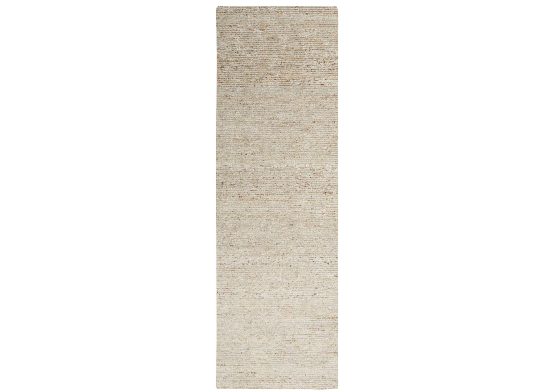 Calvin Klein Home Mesa MSA01 Beige 8' Runner Hallway Rug,Nourison