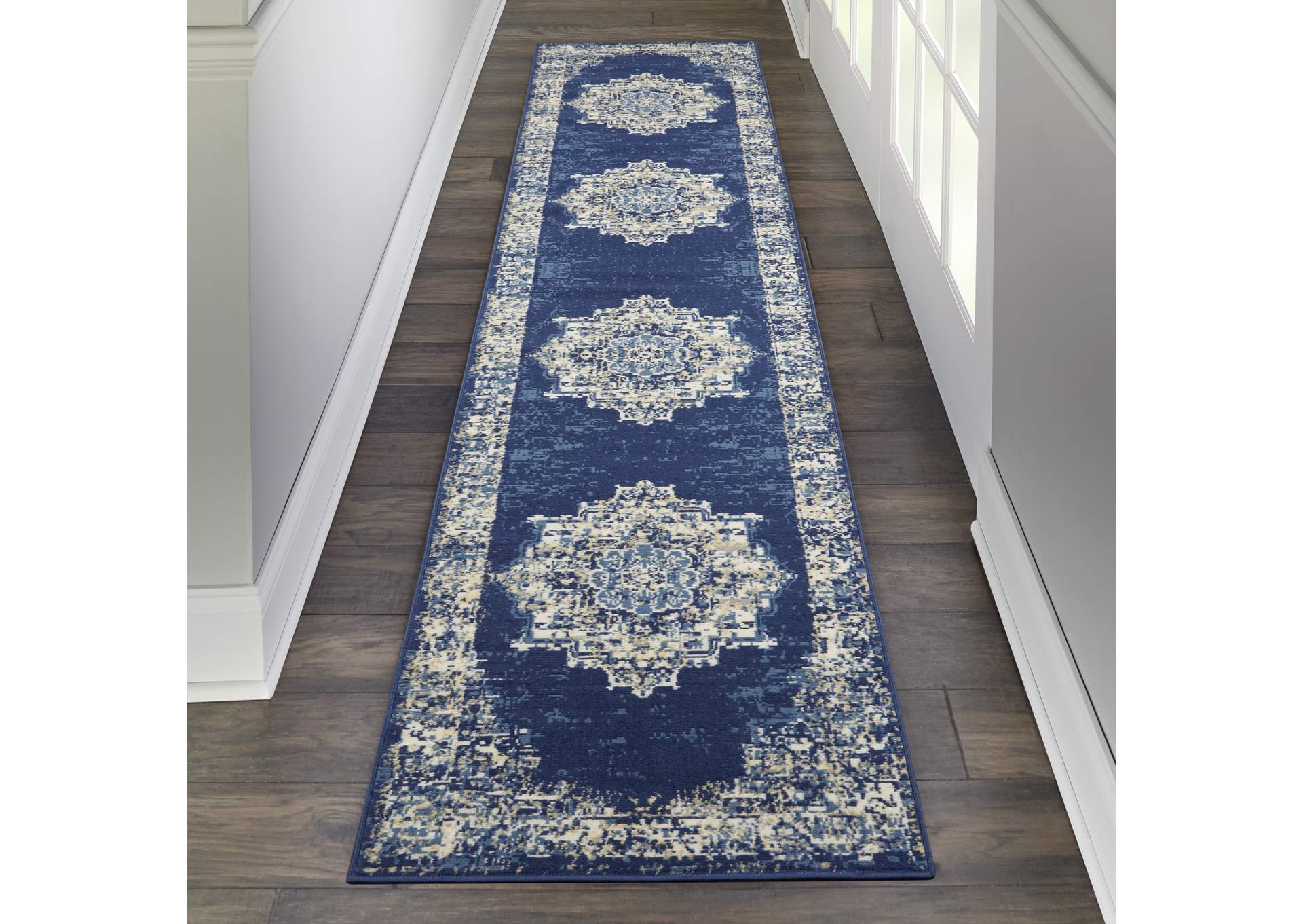 Nourison Grafix 10' Runner Area Rug,Nourison