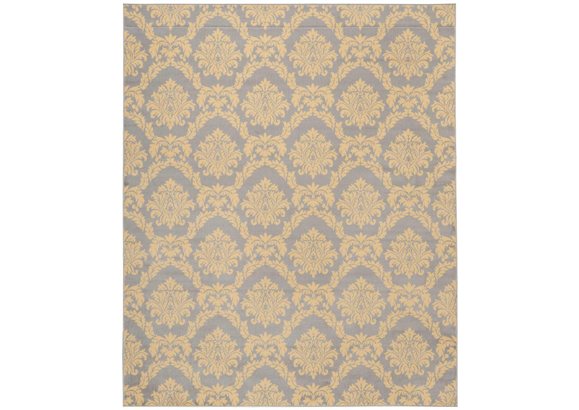 Nourison Grafix GRF11 Grey 8'x10' Large Rug,Nourison