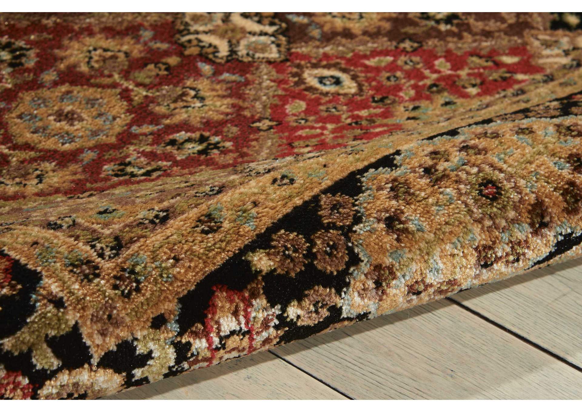 Nourison Delano DEL03 Multicolor 4'x6' Area Rug,Nourison