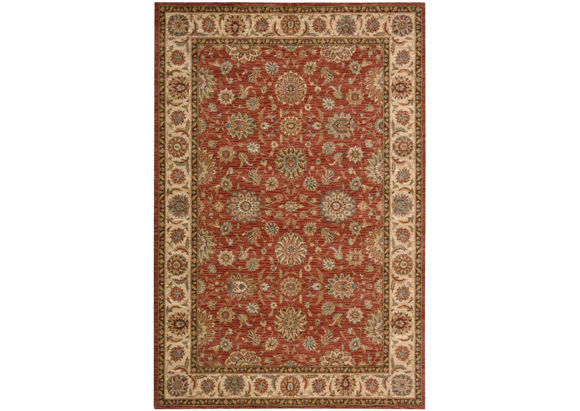 Nourison Living Treasures LI05 Brown 5'x8' Area Rug,Nourison