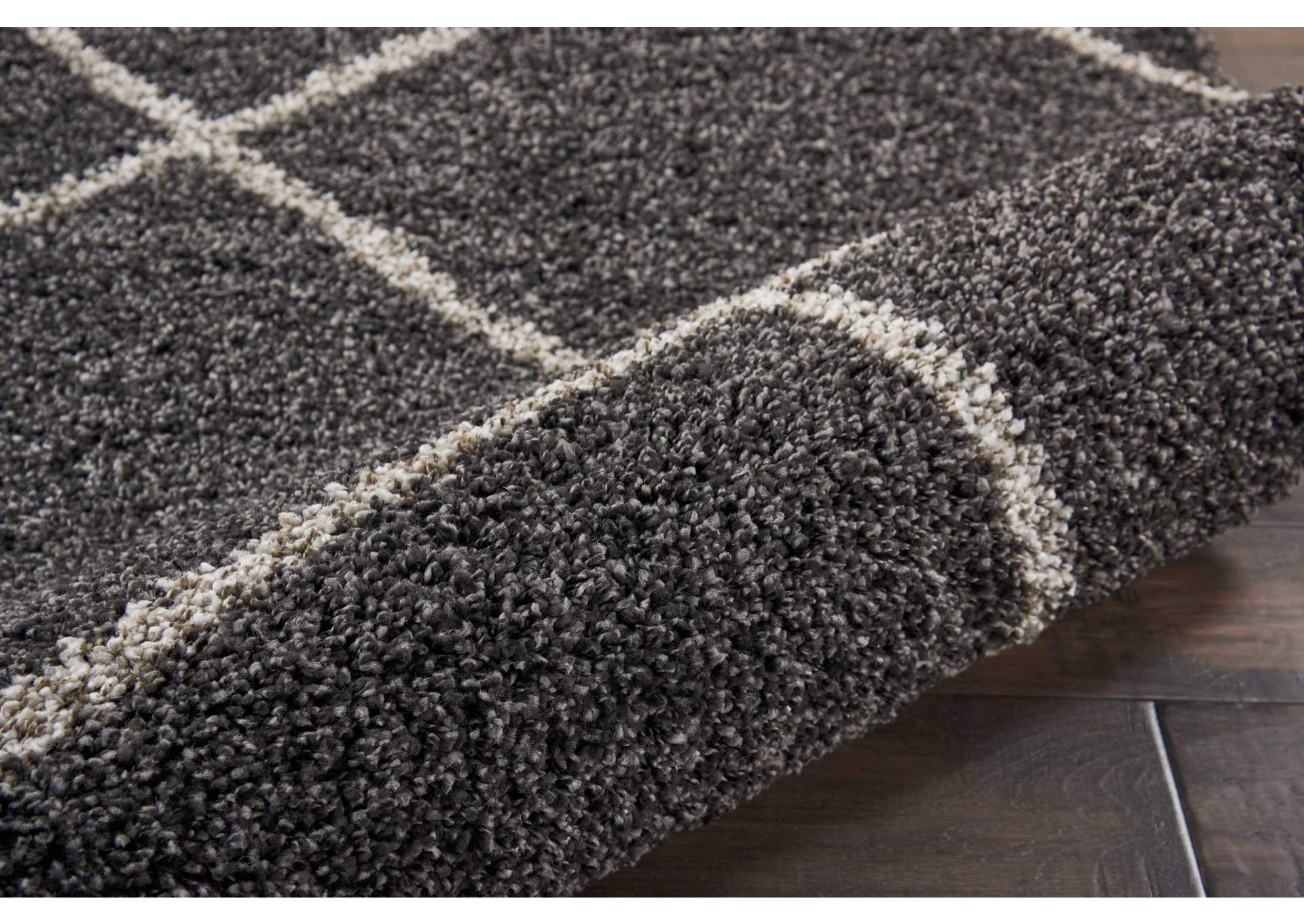 Nourison Brisbane BRI03 Black 7'x10' Area Rug,Nourison