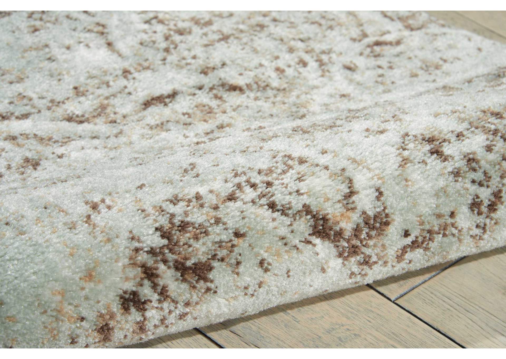 Nourison Euphoria EUP03 Grey 4'x6' Area Rug,Nourison