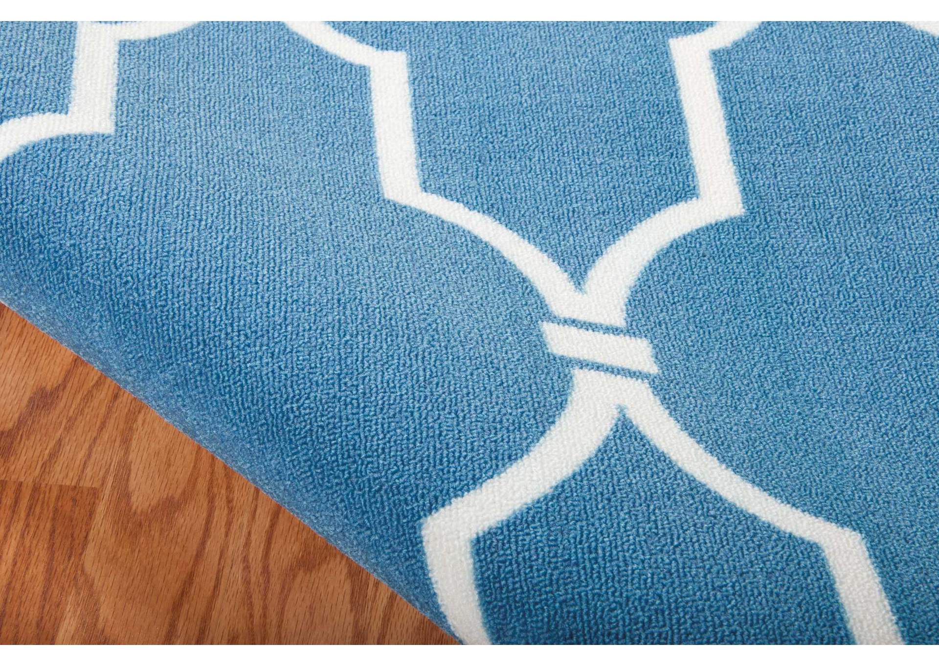 Nourison Home & Garden RS087 Dark Blue 10'x14' Rug,Nourison