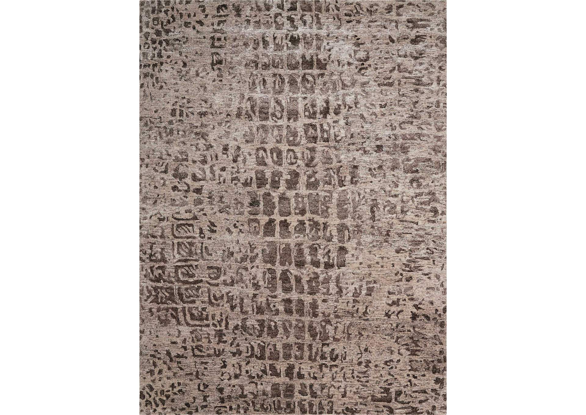 Nourison Gemstone GEM06 Grey 4'x6' Area Rug,Nourison