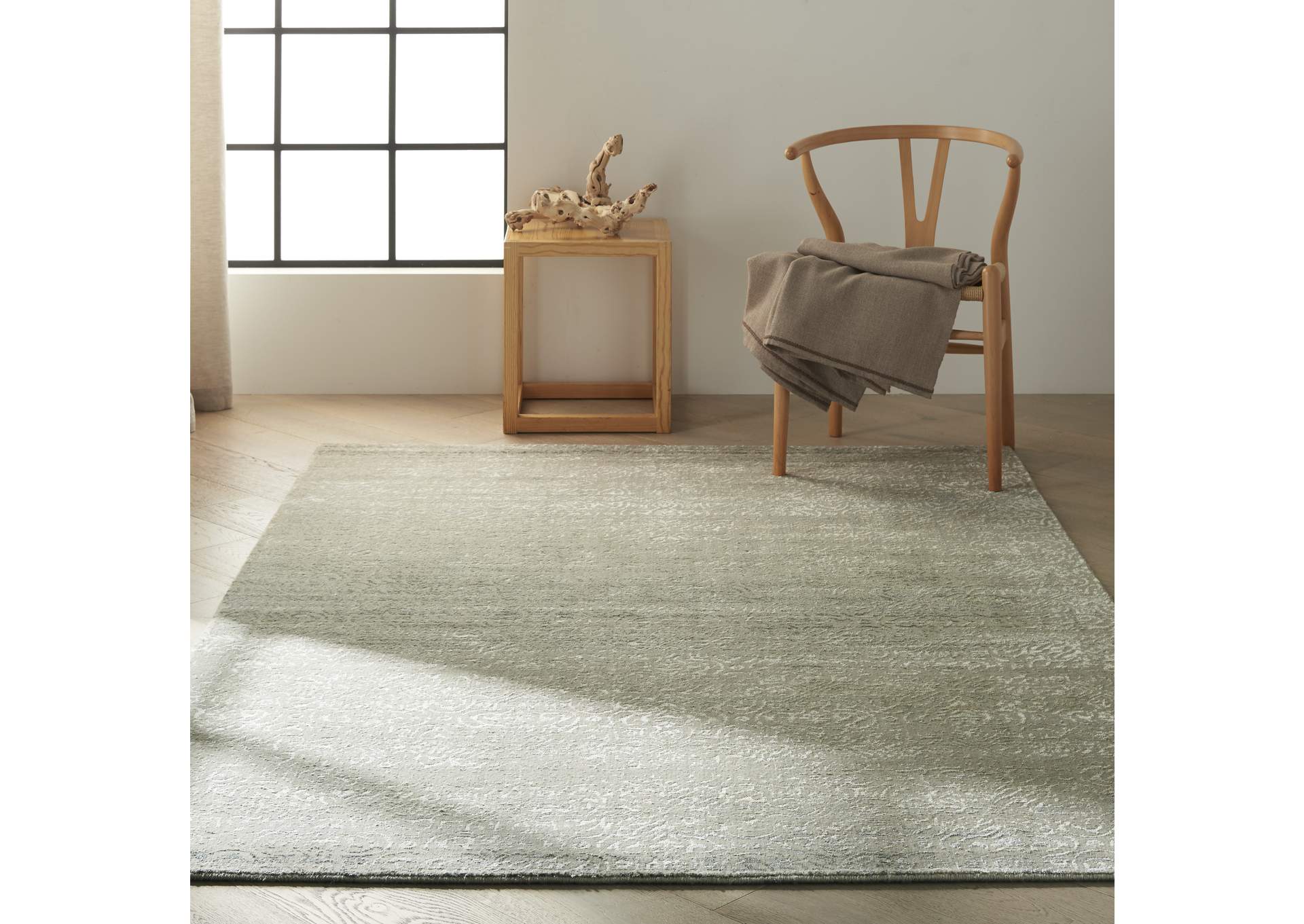 Calvin Klein Home Maya MAY04 Abalone 5'x8' Area Rug,Nourison