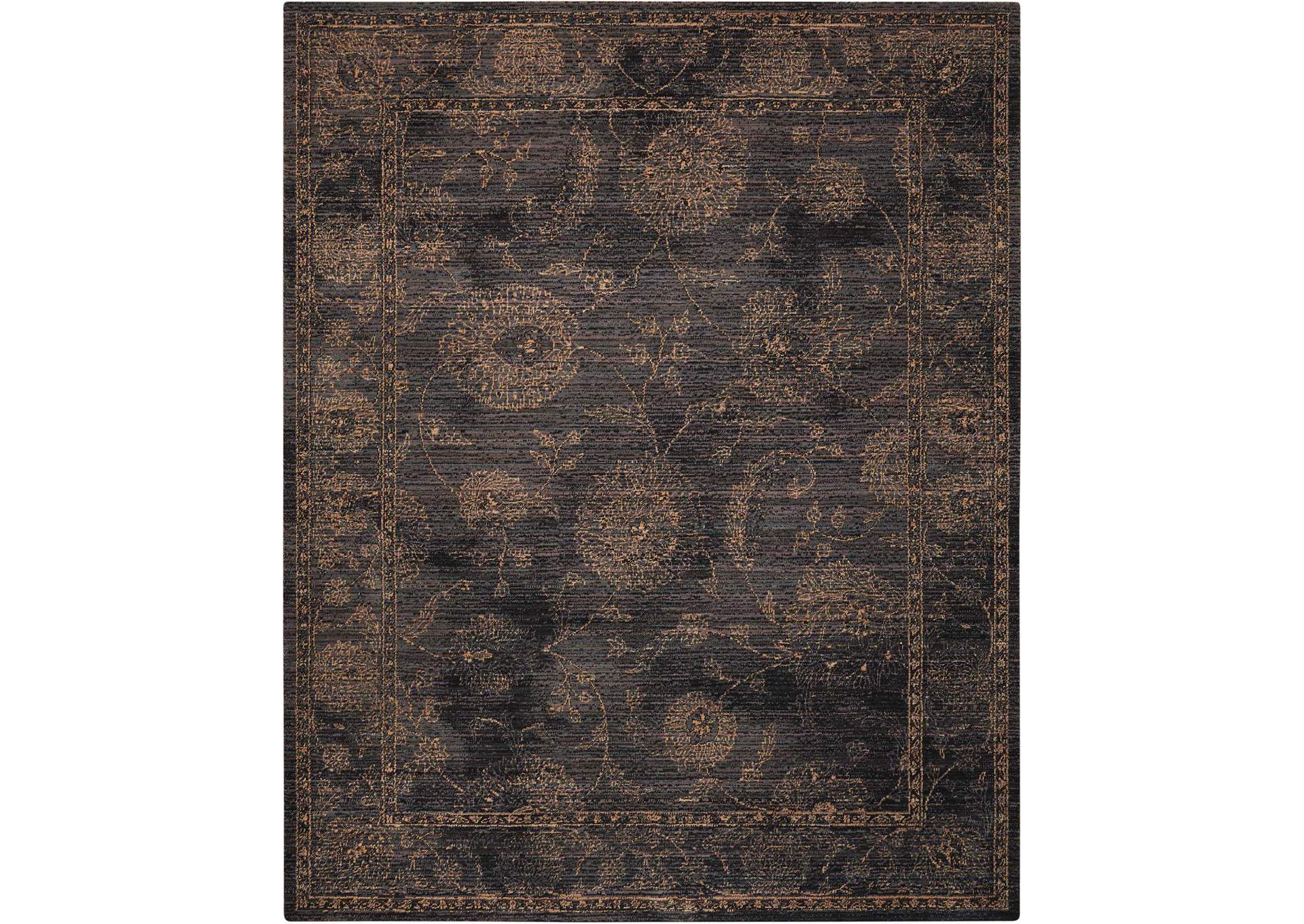 Nourison 2020 NR202 Charcoal 4'x6' Area Rug,Nourison