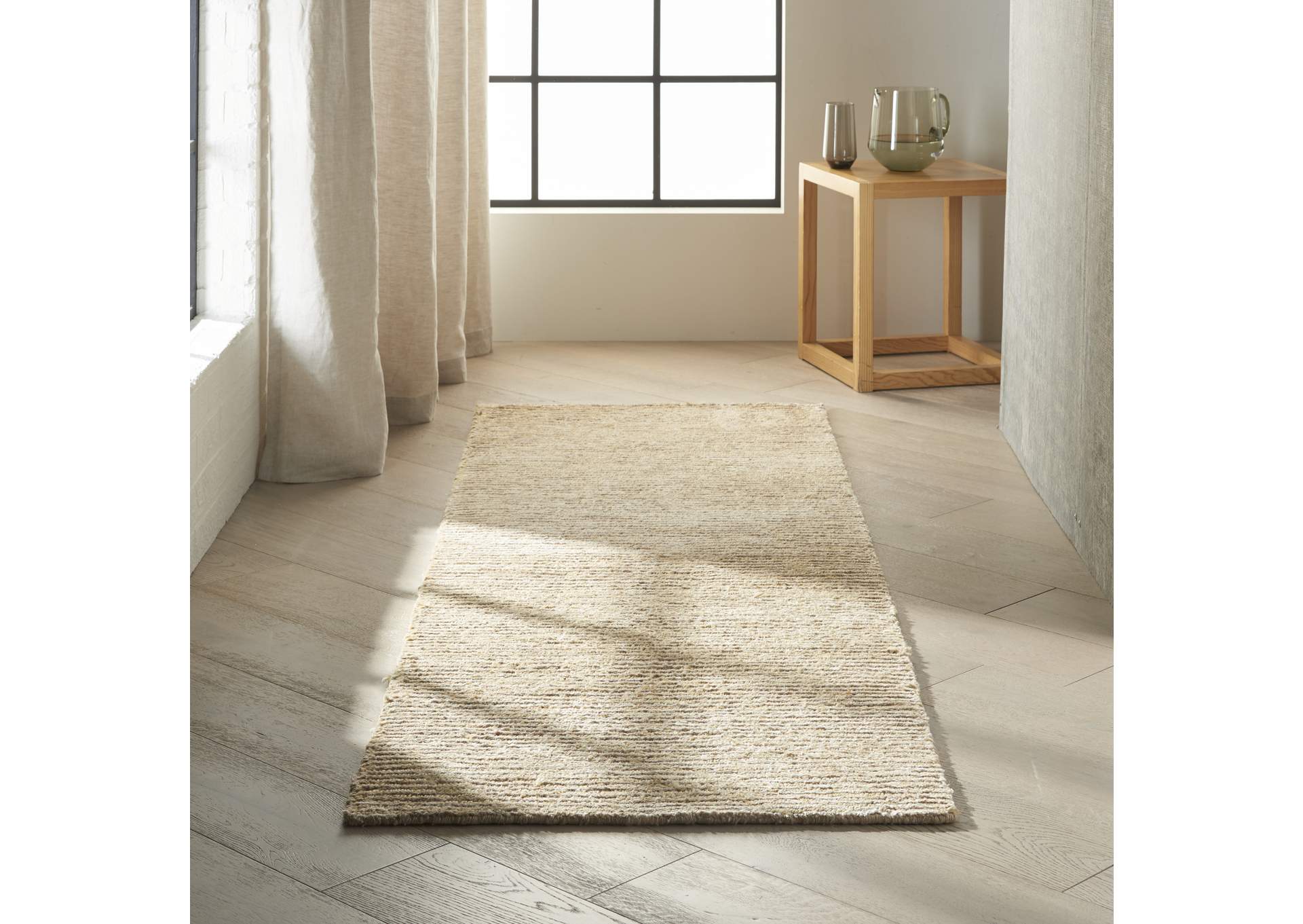 Calvin Klein Home Mesa MSA01 Brown 8' Runner Hallway Rug,Nourison