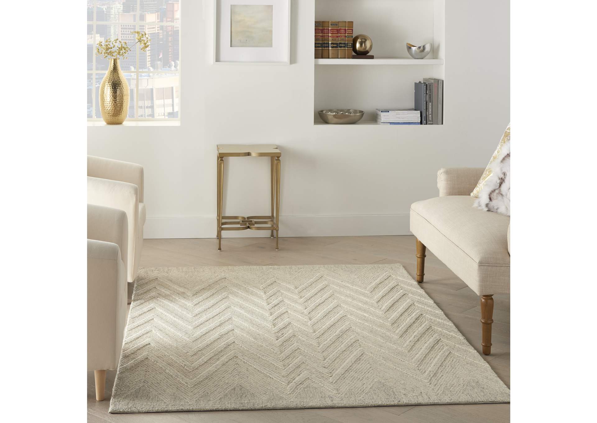 Nourison Interlock 5' x 8' Area Rug,Nourison