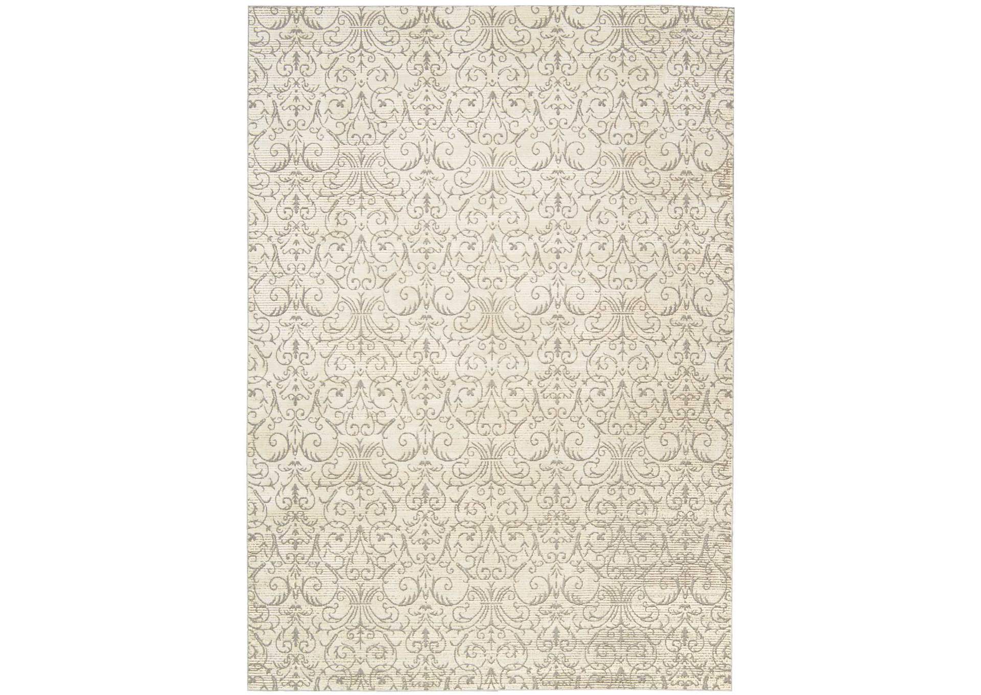 Nourison Luminance LUM05 Blue 5'x8' Area Rug,Nourison