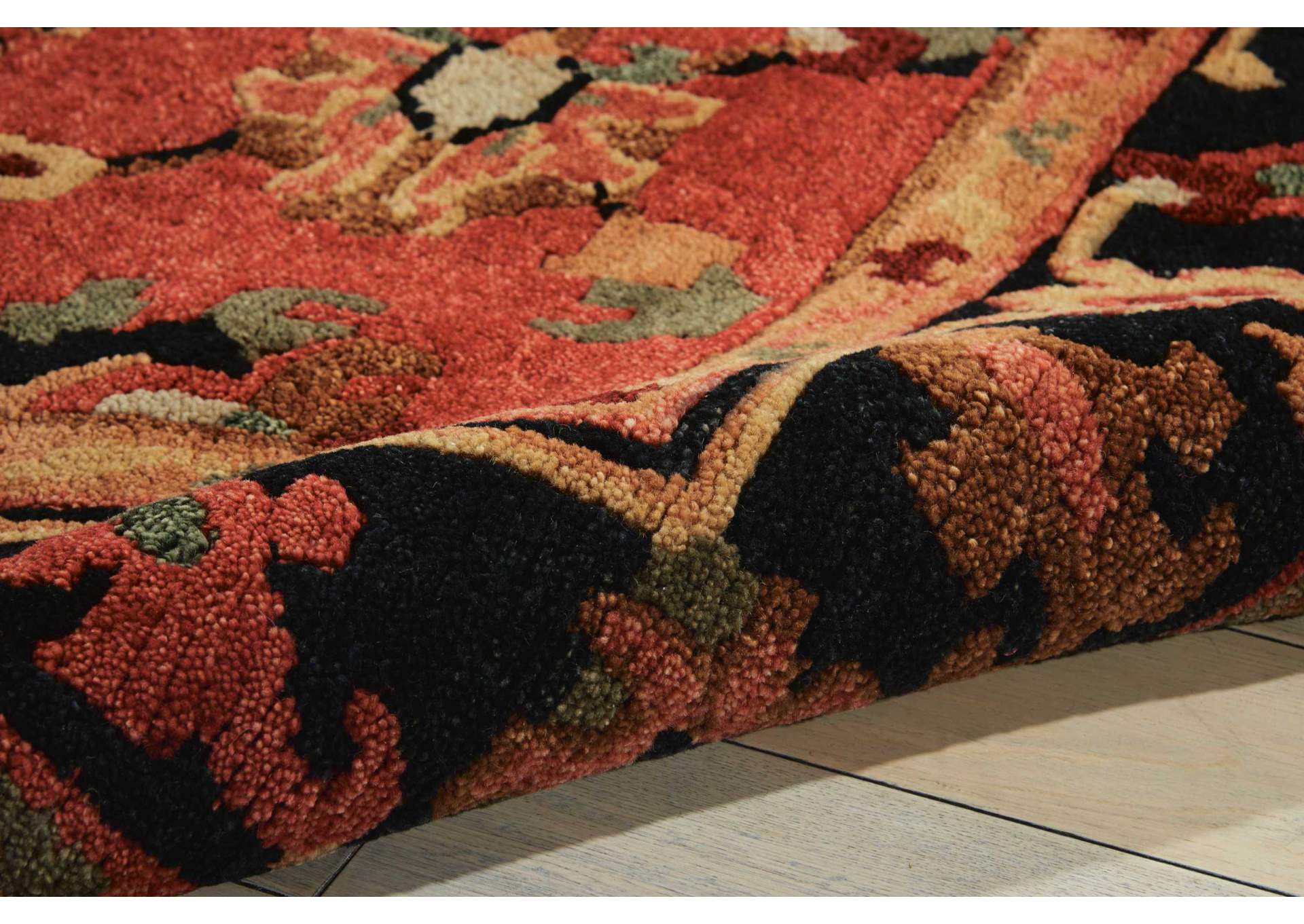 Nourison Tahoe TA12 Brown 4'x6' Area Rug,Nourison