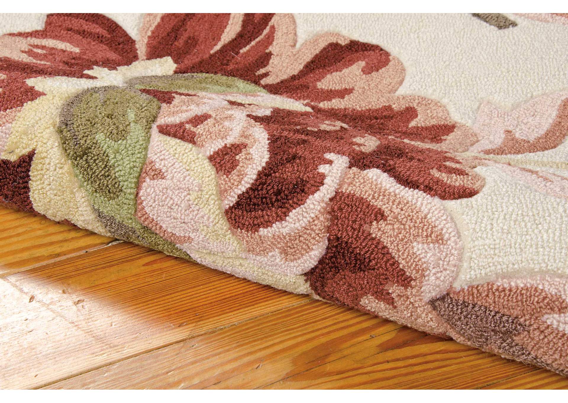 Nourison Fantasy FA23 White Multicolor 8'x11' Rug,Nourison