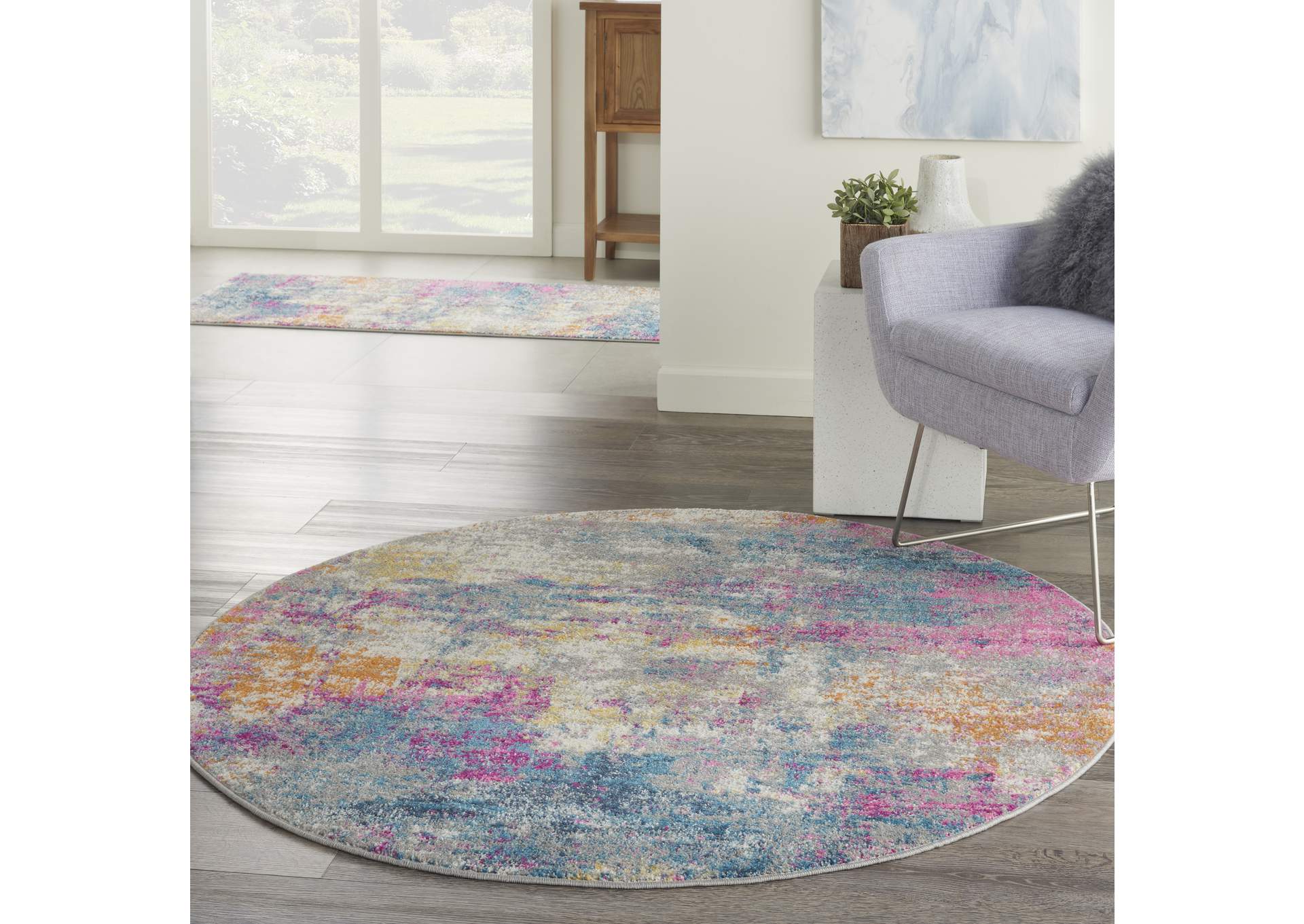Nourison Passion 5' Round Area Rug,Nourison