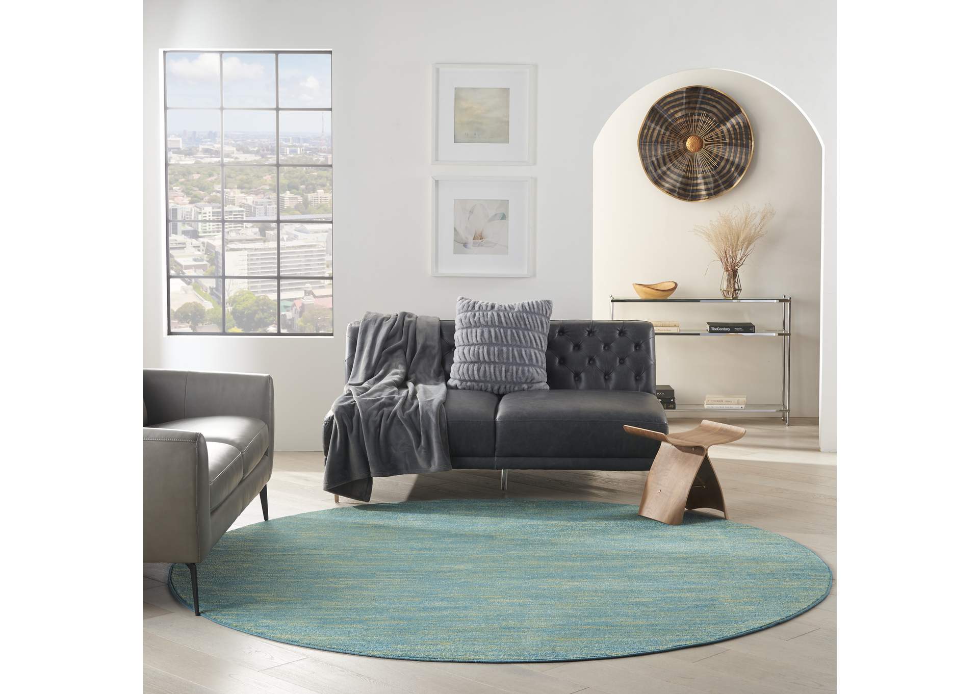 Nourison Nourison Essentials 8' Round Area Rug,Nourison
