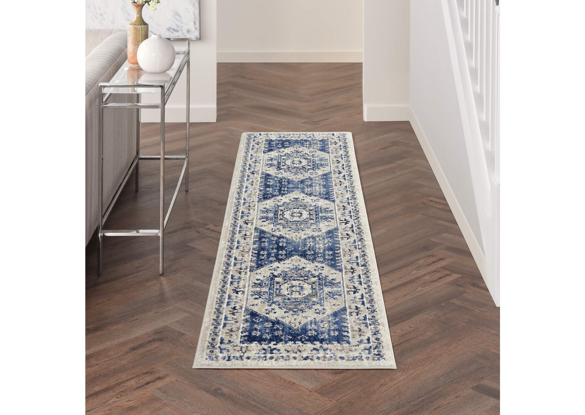 Nourison Cyrus 8' Runner Area Rug,Nourison
