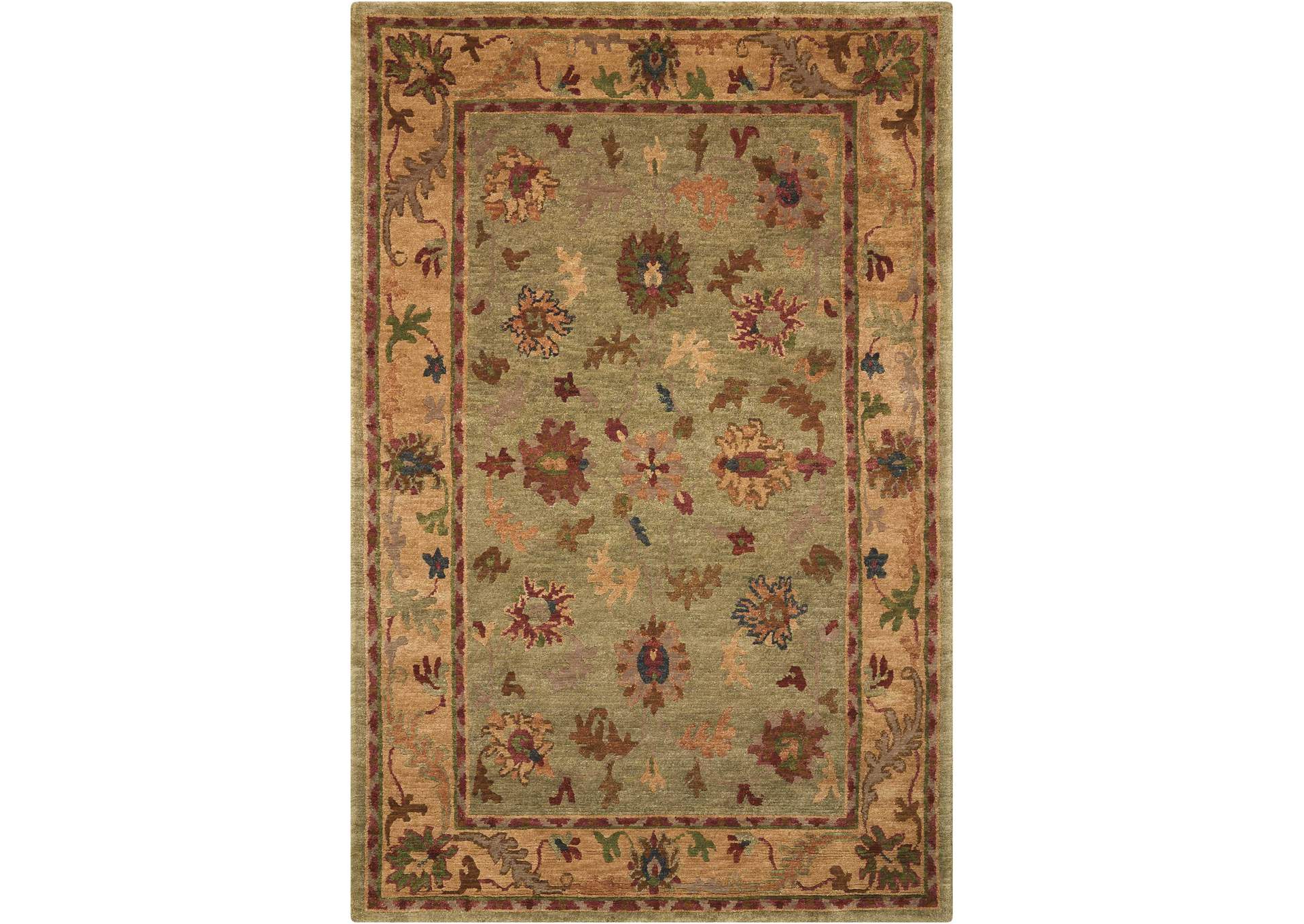 Nourison Tahoe TA03 Green 10'x14' Rug,Nourison