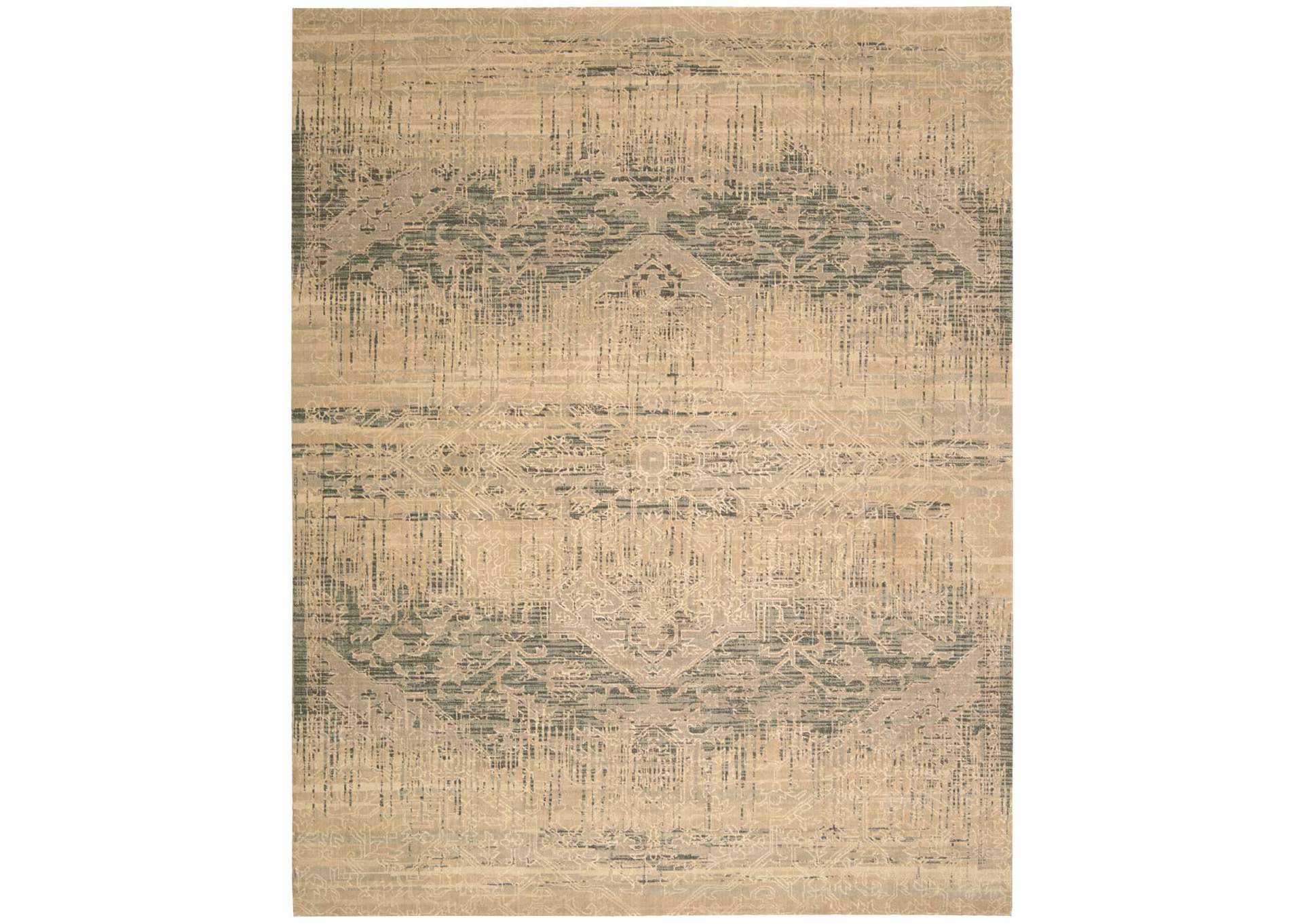 Nourison Silk Elements SKE27 Beige 8'x10' Rug,Nourison