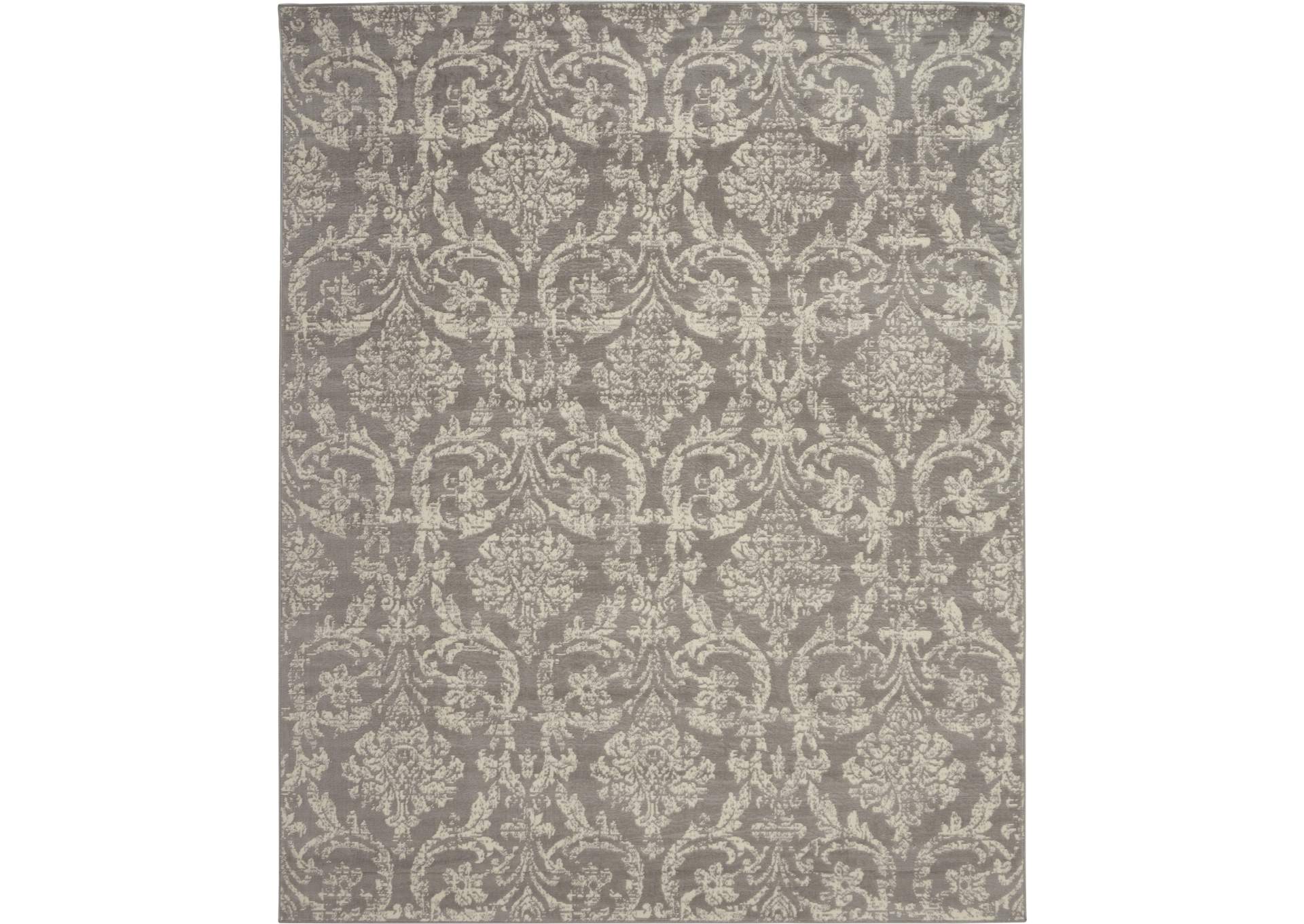 Nourison Jubilant 7'x10' Grey Area Rug,Nourison