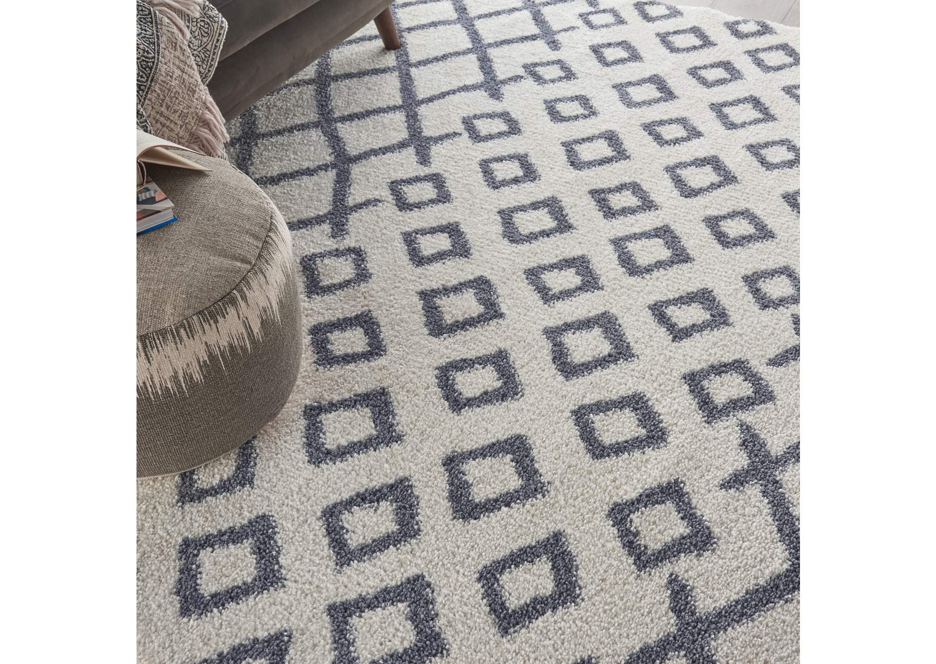 Nourison Moroccan Shag 9' x 13' Area Rug,Nourison