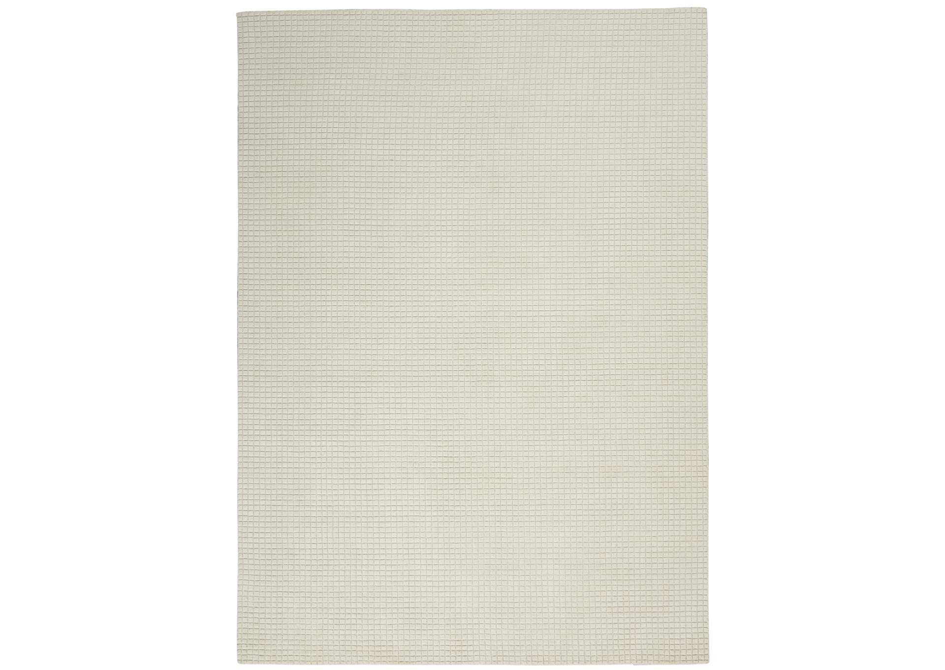 Calvin Klein Pretoria 6' x 8' Ivory Modern Area Rug,Nourison
