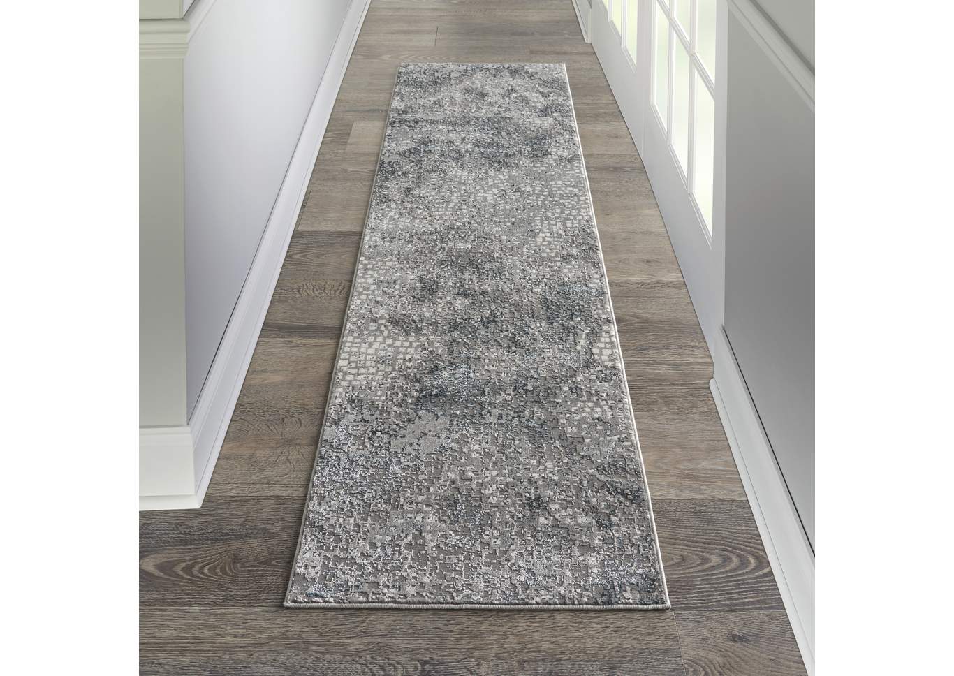 Michael Amini MA90 Uptown 8' Runner Area Rug,Nourison