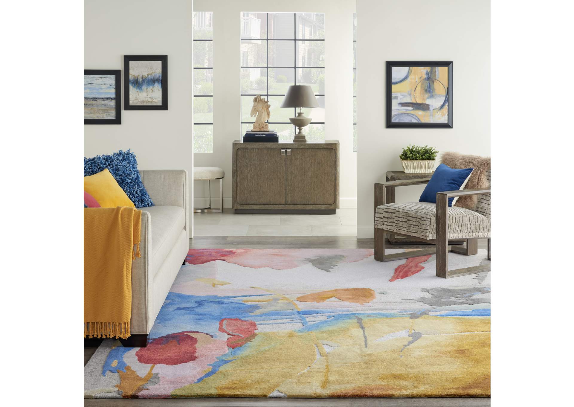 Nourison Symmetry 9' x 12' Area Rug,Nourison