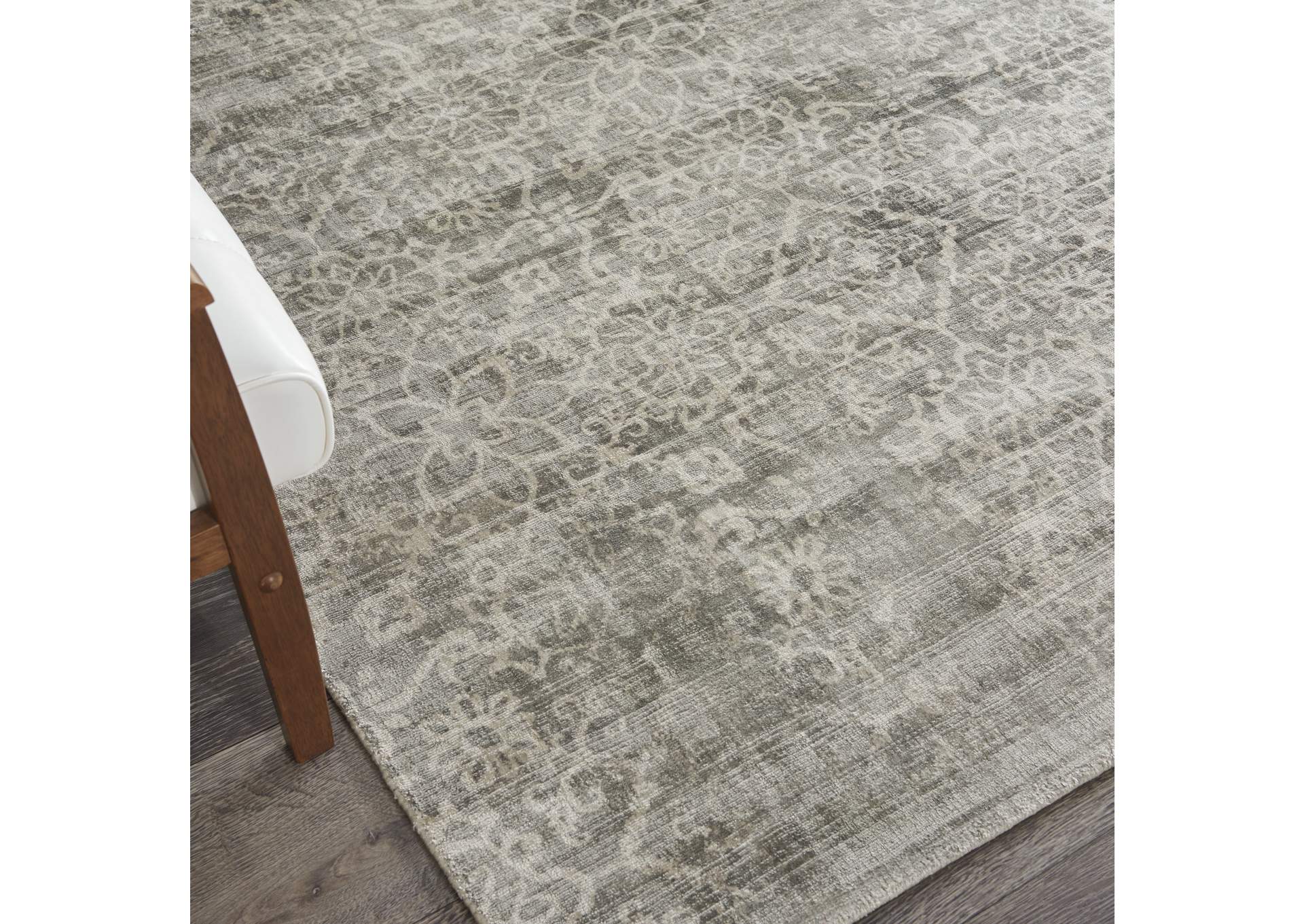 kathy ireland Home Desert Skies DSK03 Grey 5'x8' Area Rug,Nourison