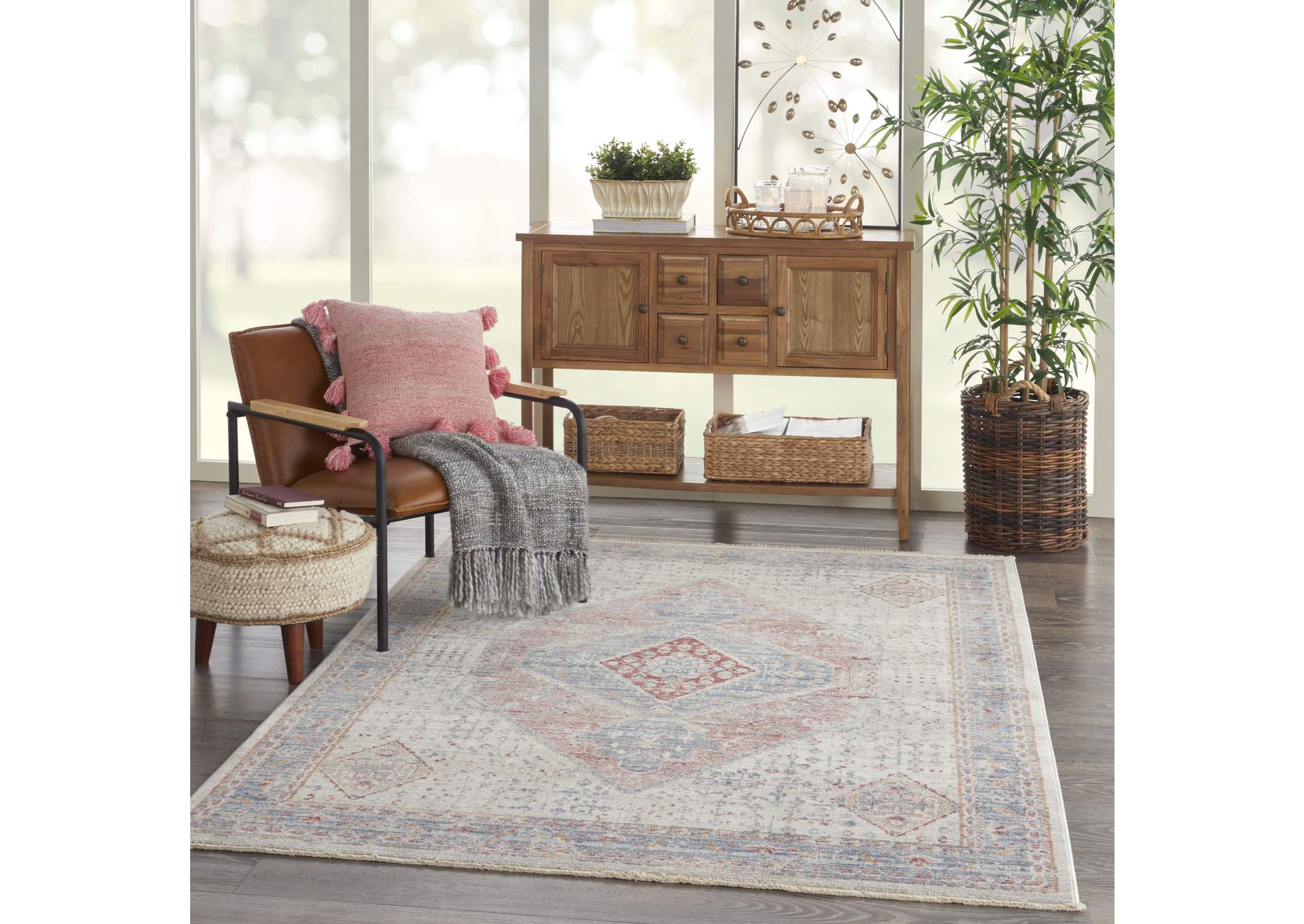 Nourison Homestead 5'x8' Traditional Area Rug,Nourison