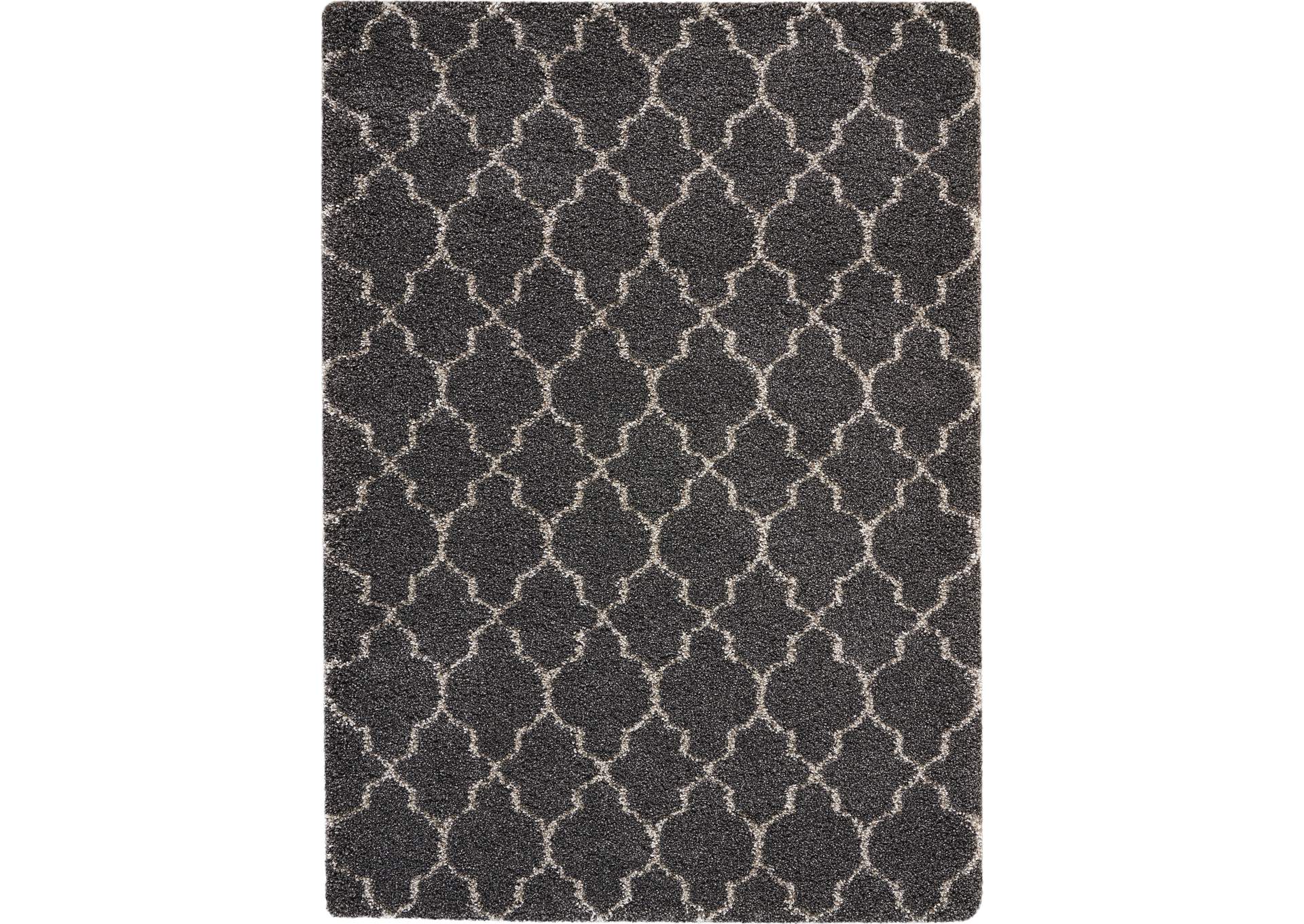 Nourison Amore AMOR2 Black 5'x8' Area Rug,Nourison
