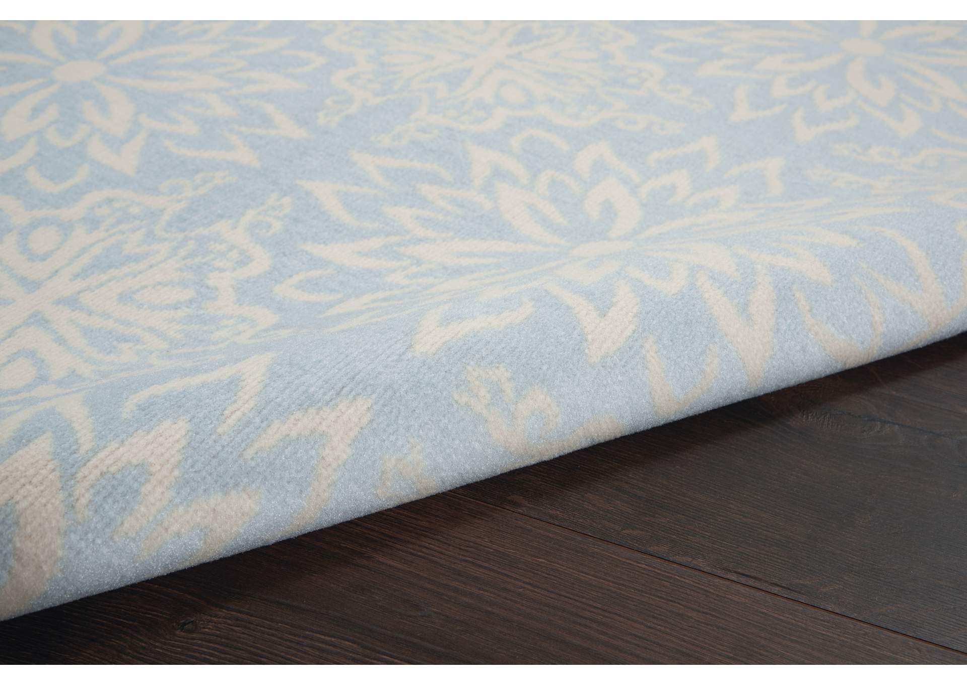 Nourison Jubilant JUB06 Light Blue 4'x6' Beach Area Rug,Nourison