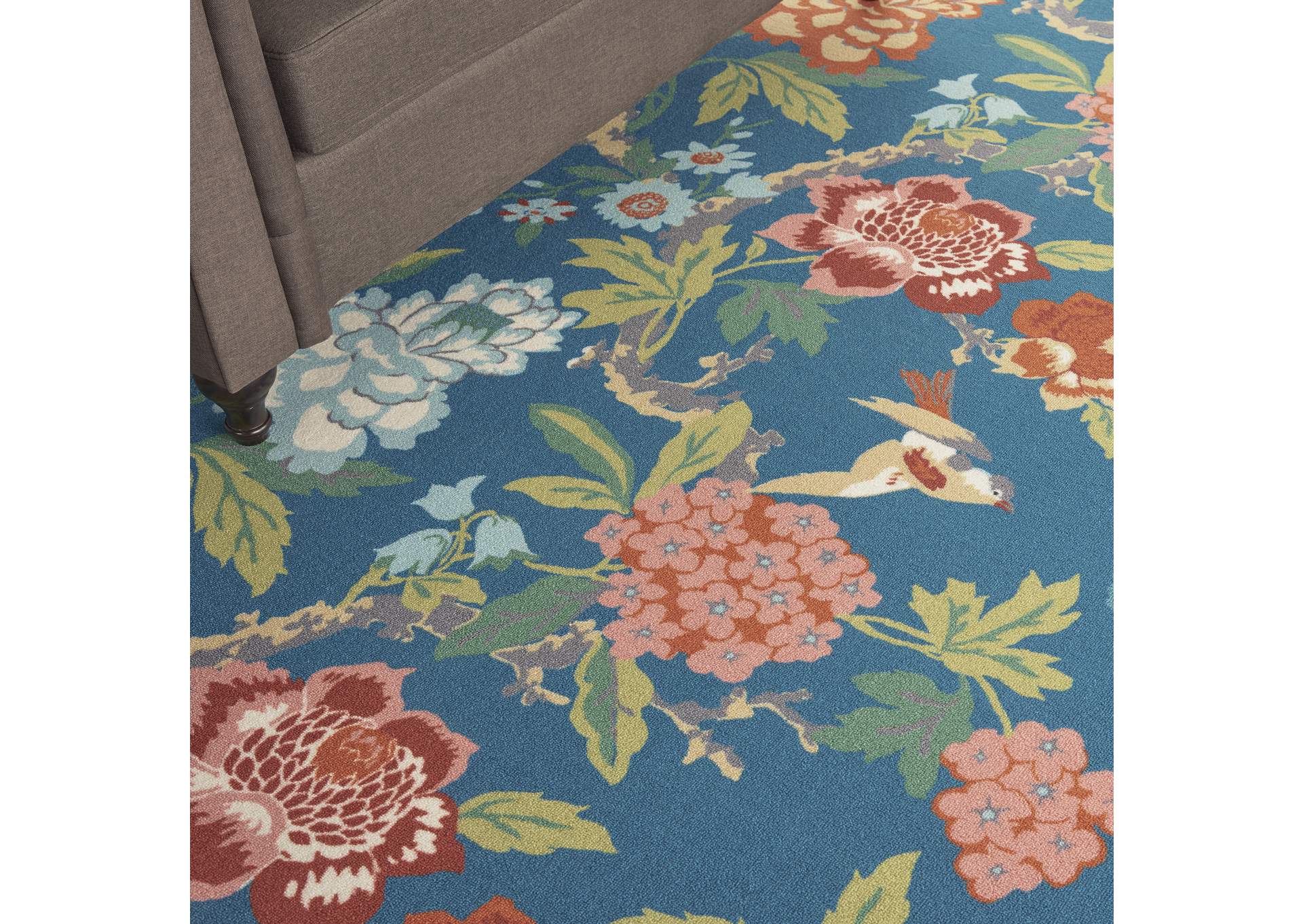 Waverly Wav01/Sun & Shade 8' x 11' Area Rug,Nourison