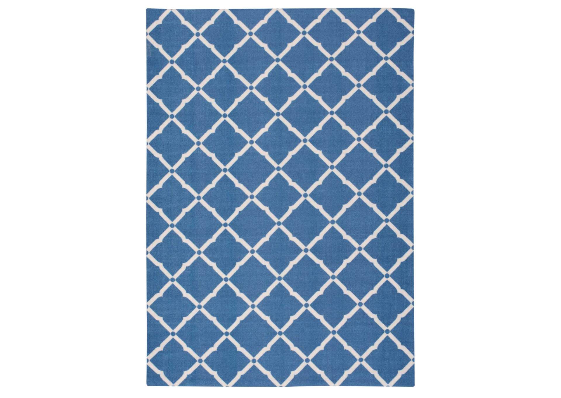 Nourison Home & Garden RS091 Dark Blue 4'x6' Area Rug,Nourison