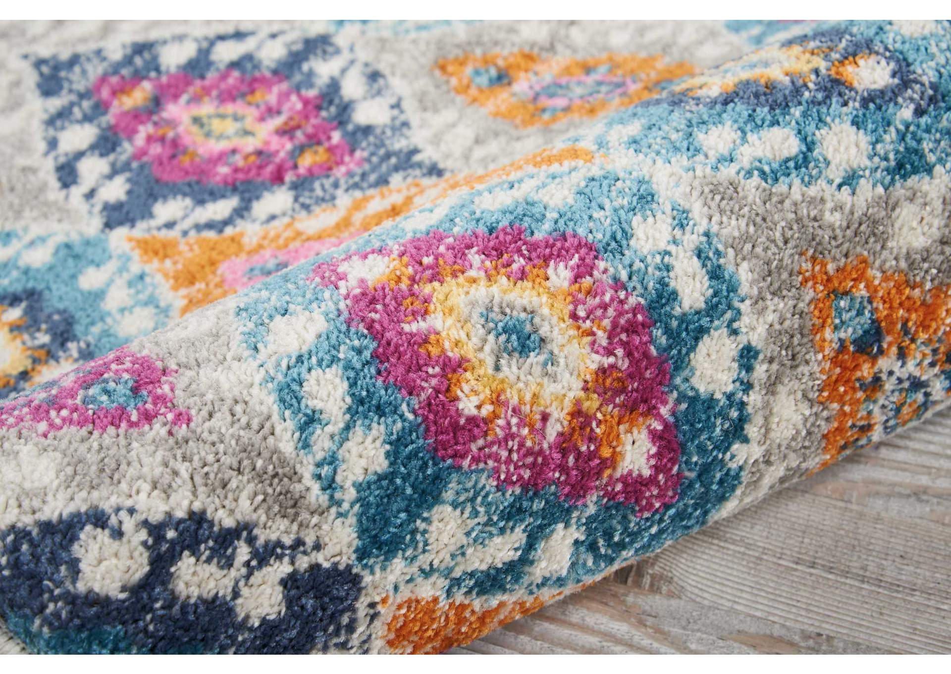 Nourison Passion 2' X 3' Multicolor Boho Area Rug,Nourison