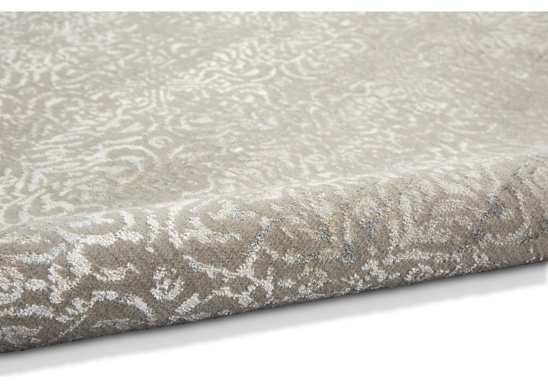 Calvin Klein Home Maya MAY04 Abalone 8' Runner Hallway Rug,Nourison