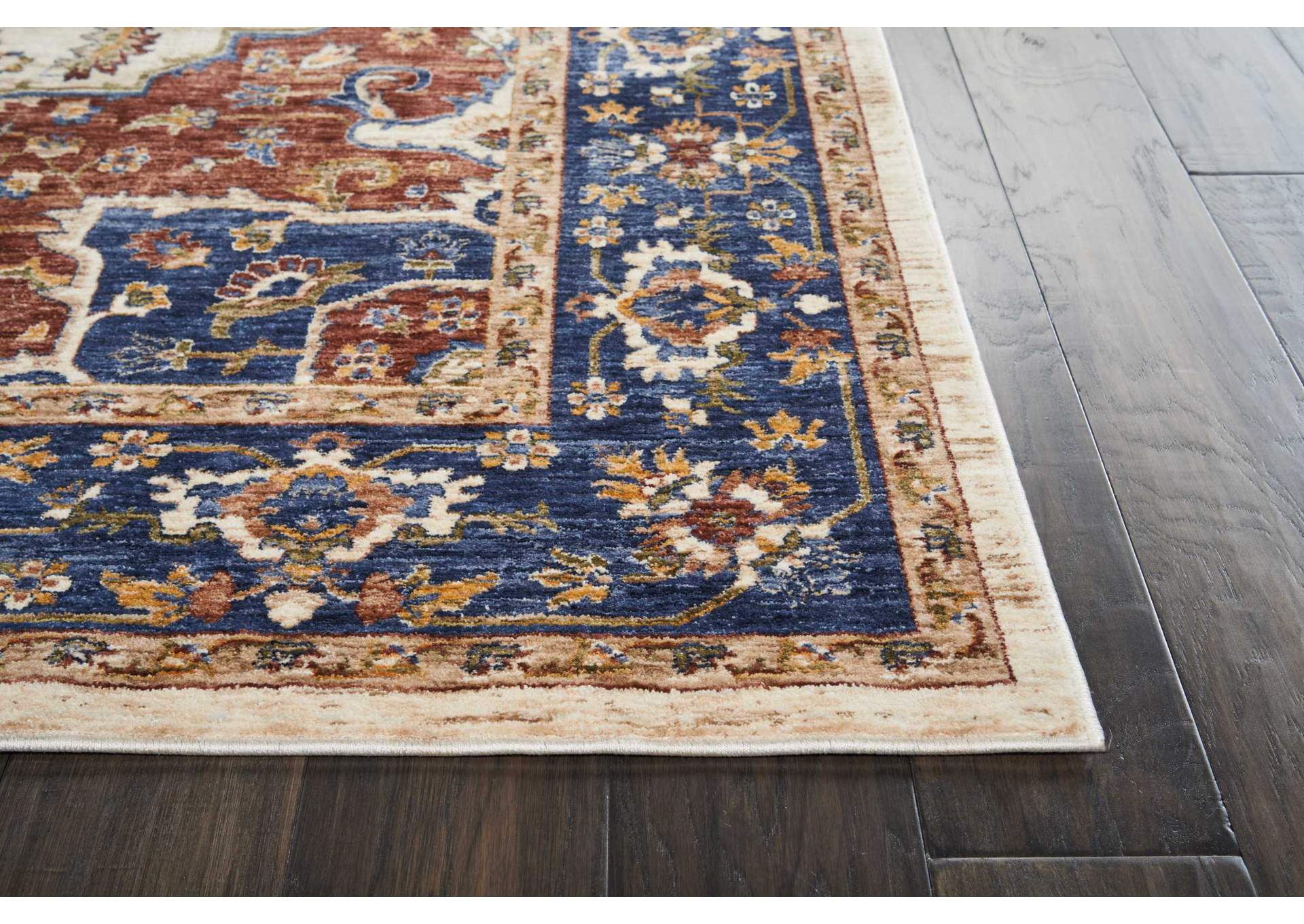 Nourison Lagos LAG01 Multicolor 10'x13' Oversized Low-pile Rug,Nourison