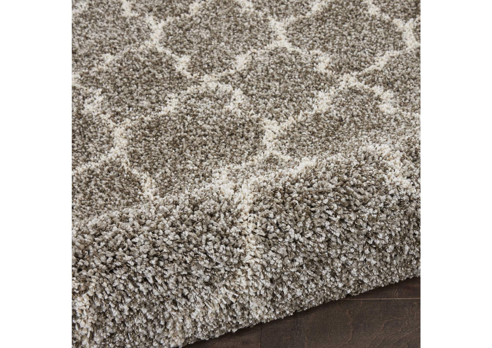 Nourison Amore AMOR2 Beige 4'x6' Area Rug,Nourison