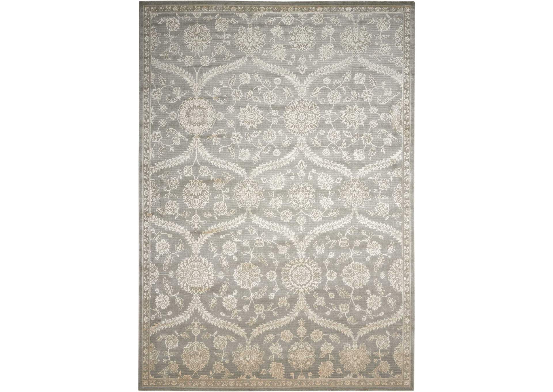 Nourison Luminance LUM04 Grey 9'x13' Rug,Nourison