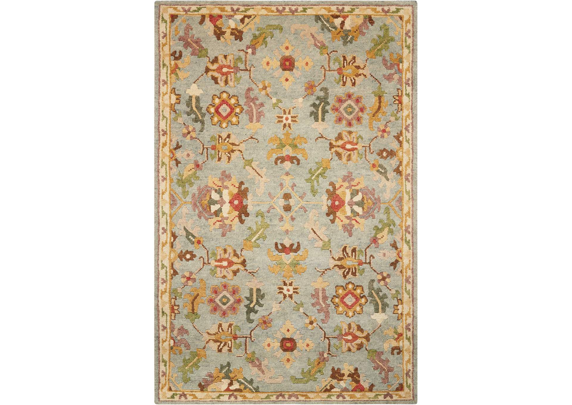 Nourison Tahoe TA13 Green 8'x10' Rug,Nourison
