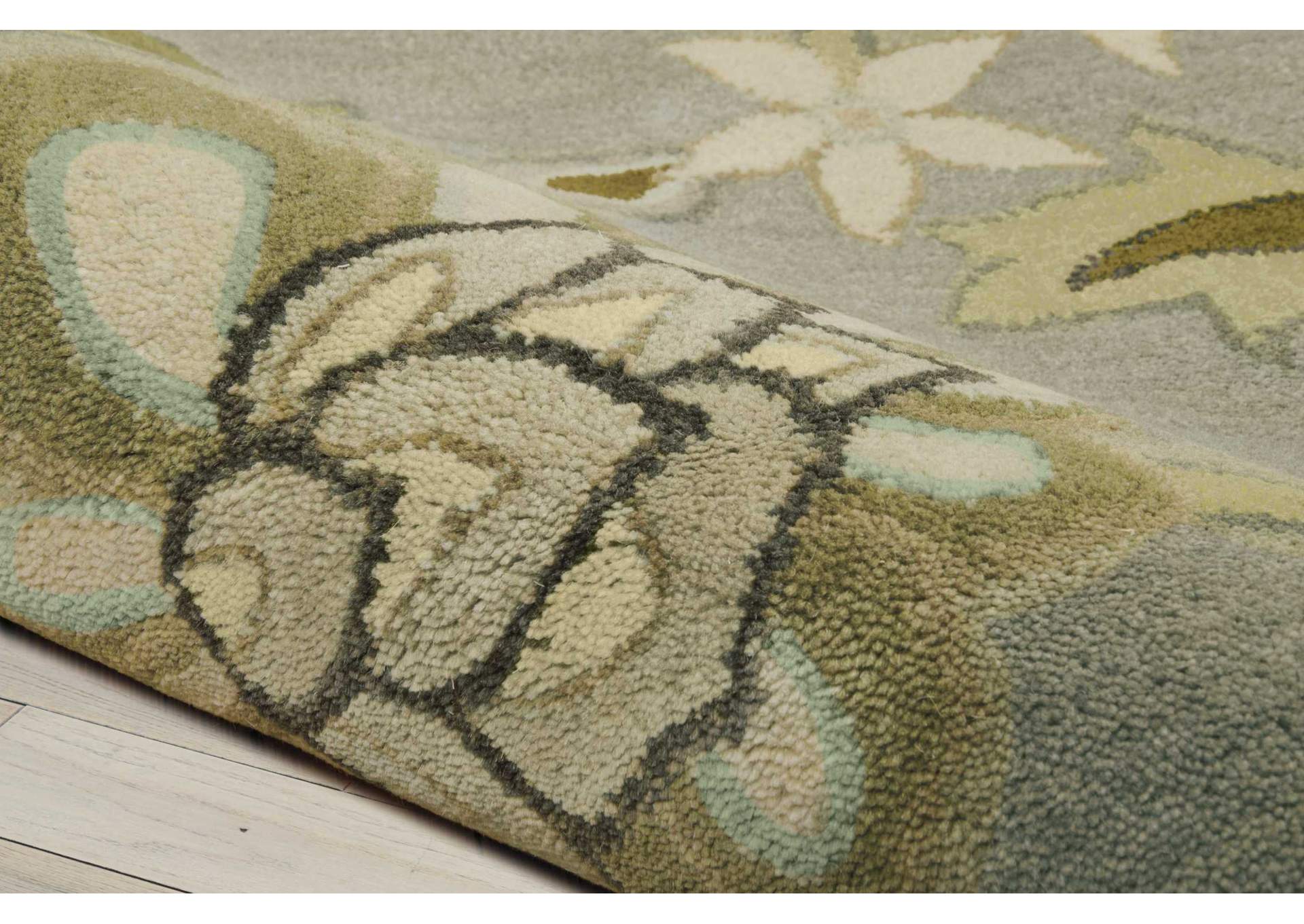 Nourison Jaipur JA41 Grey 8'x11' Rug,Nourison