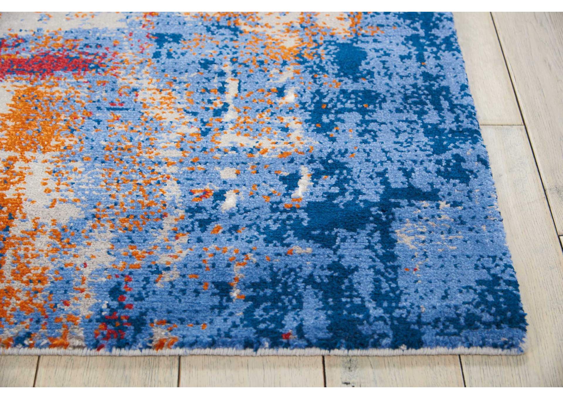 Nourison Twilight TWI26 Multicolor 8'x10' Large Rug,Nourison