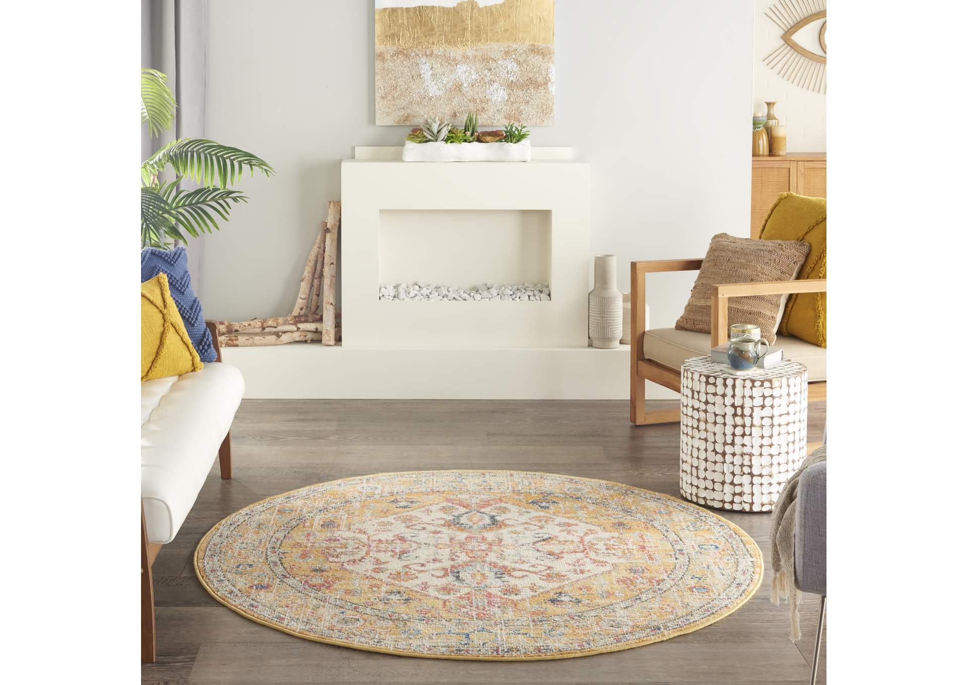 Nourison Passion 4' Round Area Rug,Nourison